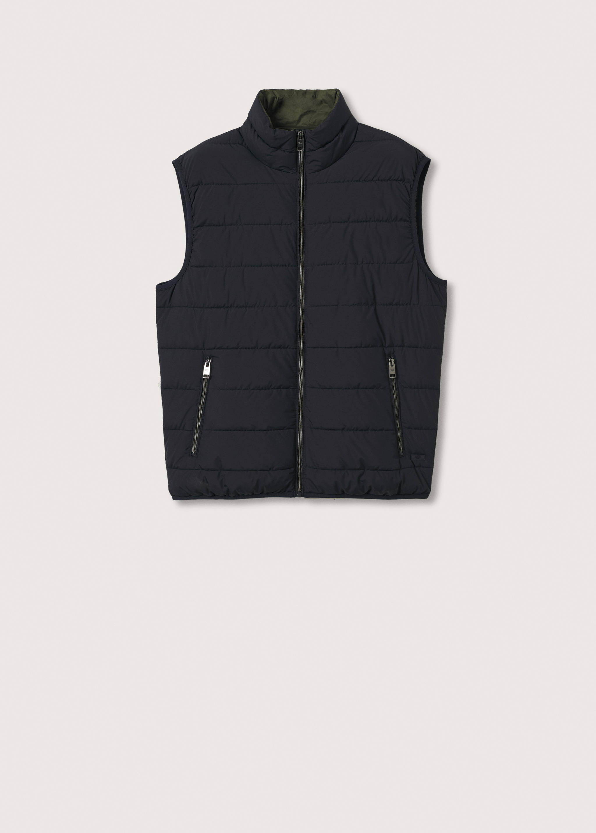 Lightweight nylon quilted gilet - Article without model