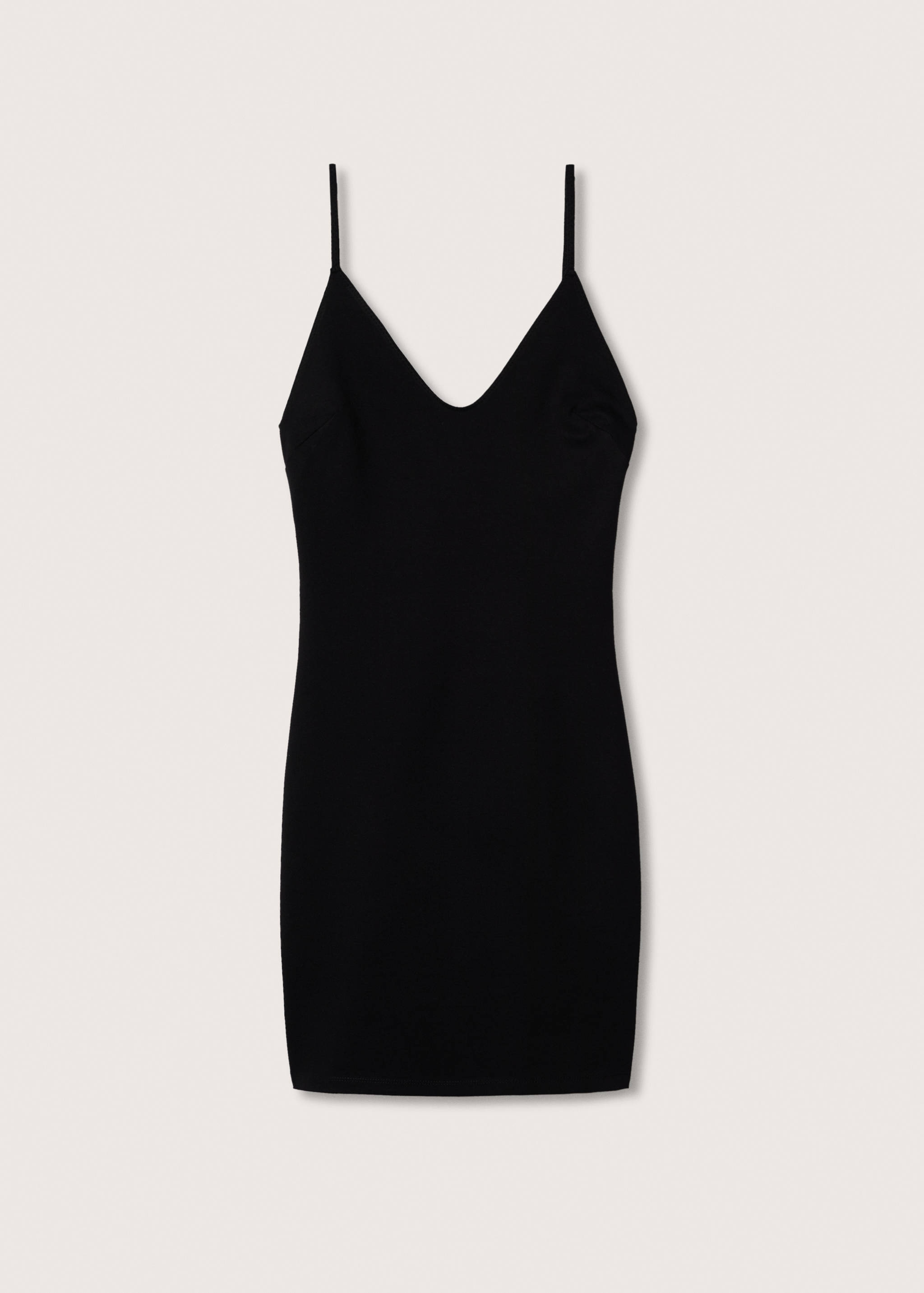 Jurk met open rug - Artikel zonder model