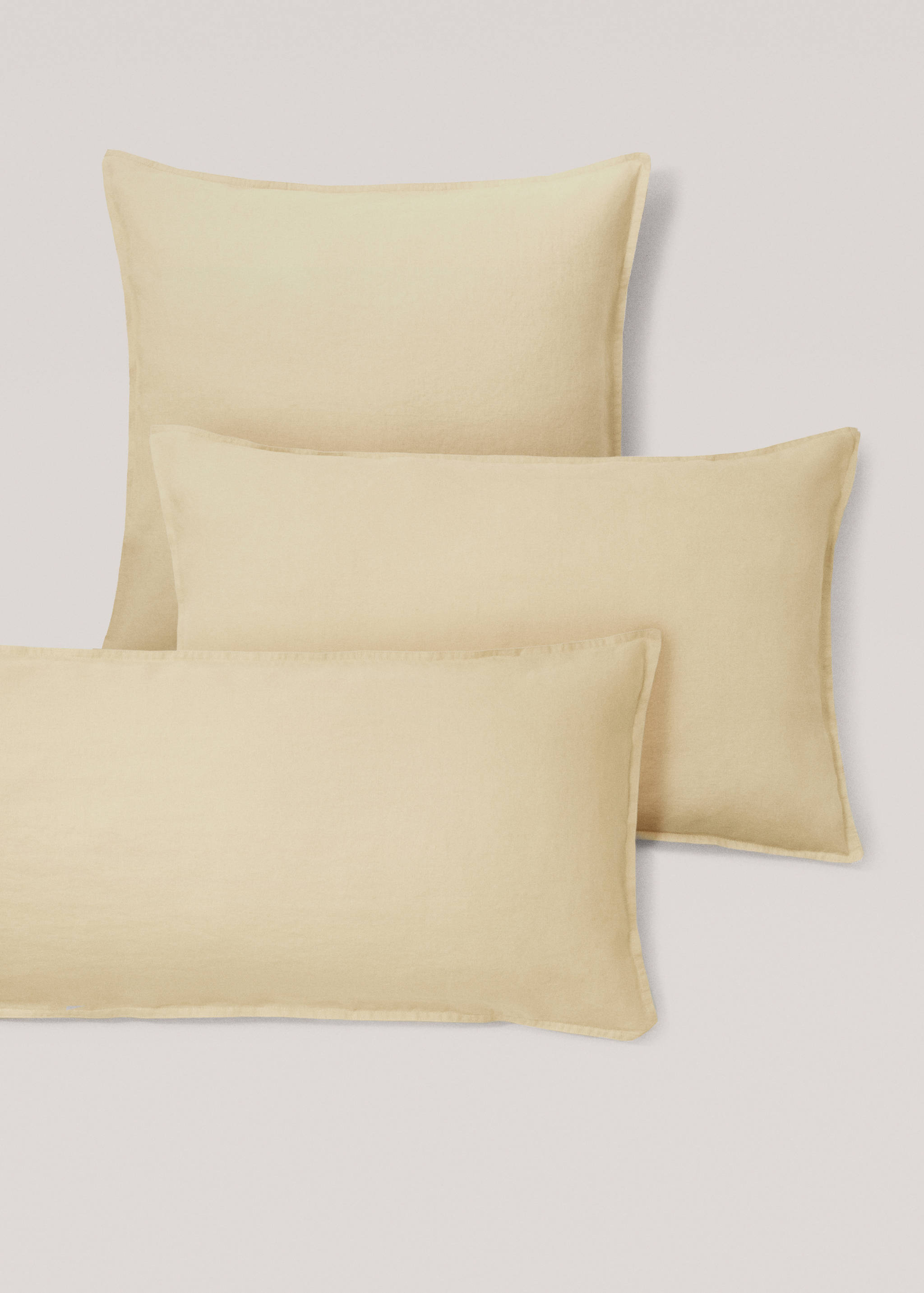 100% linen cushion case set 80X80cm - Details of the article 6