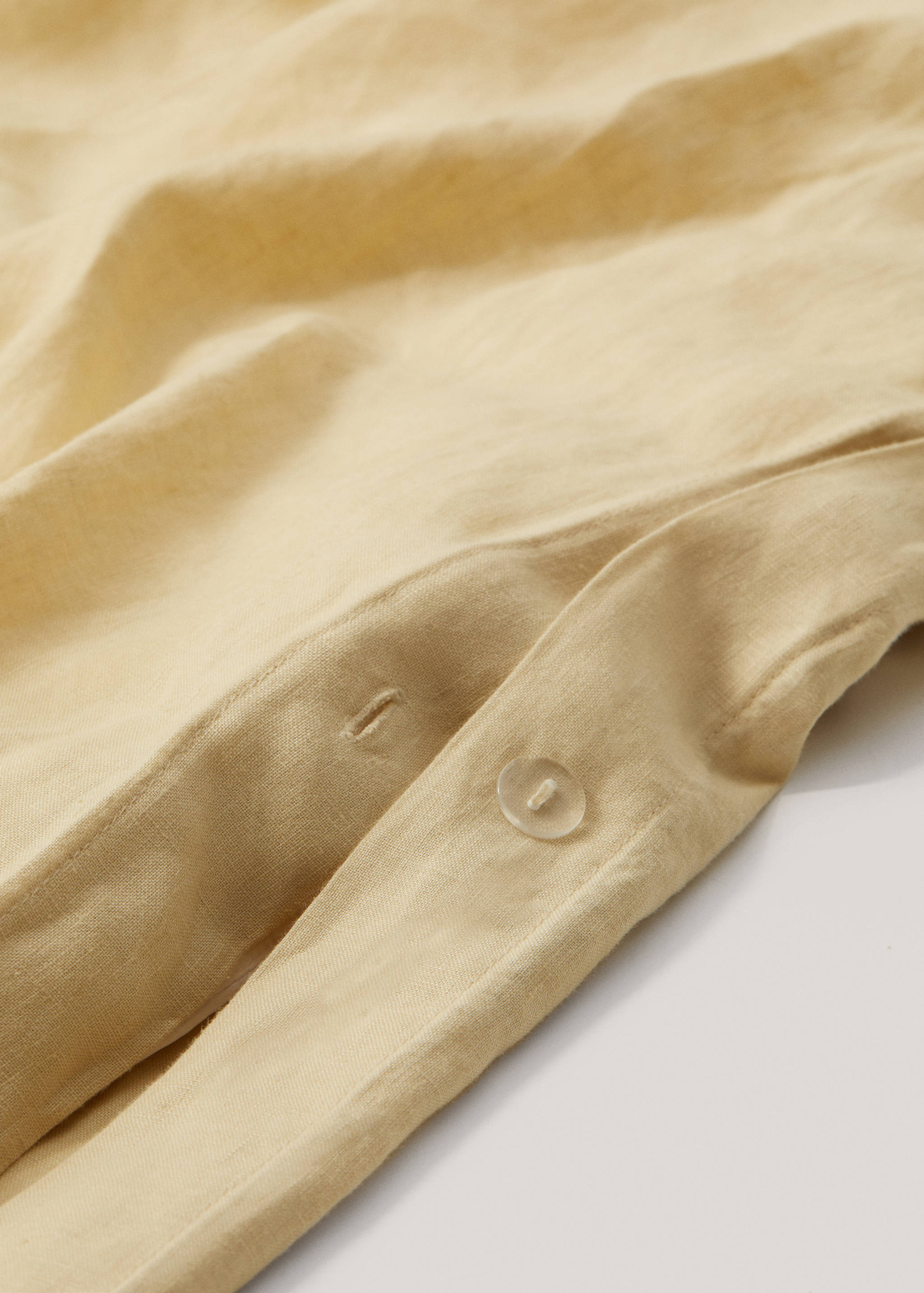 100% linen duvet cover large queen bed - Details of the article 3