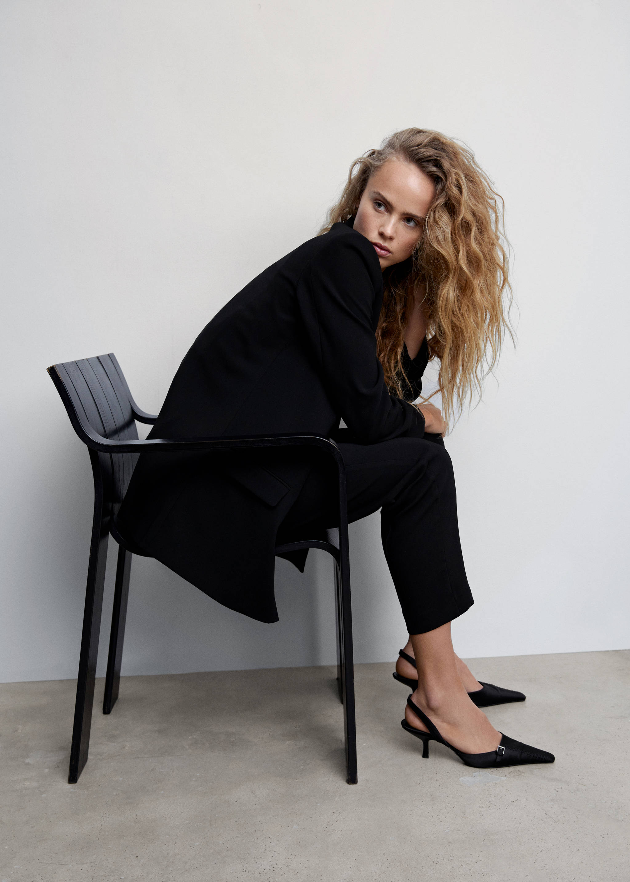 Flowy suit blazer - Details of the article 2