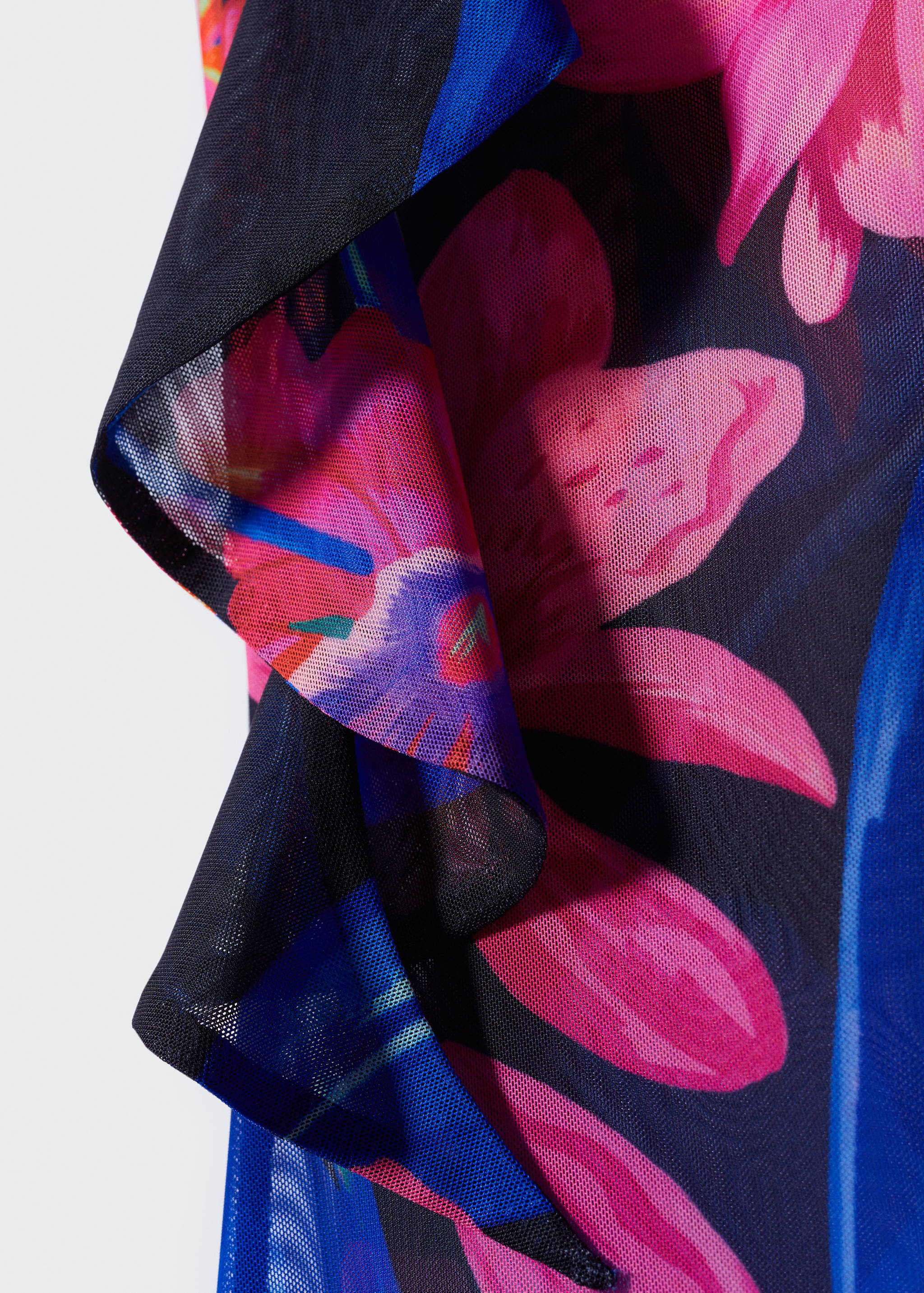 Vestit gasa asimètric volant - Detall de l'article 8