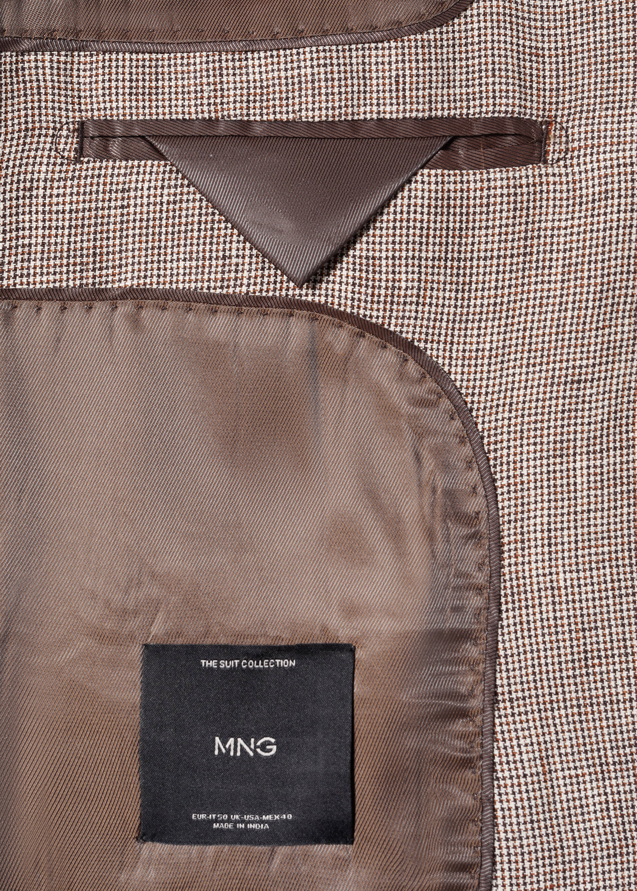 Giacca completo 100% lino - Dettaglio dell'articolo 8