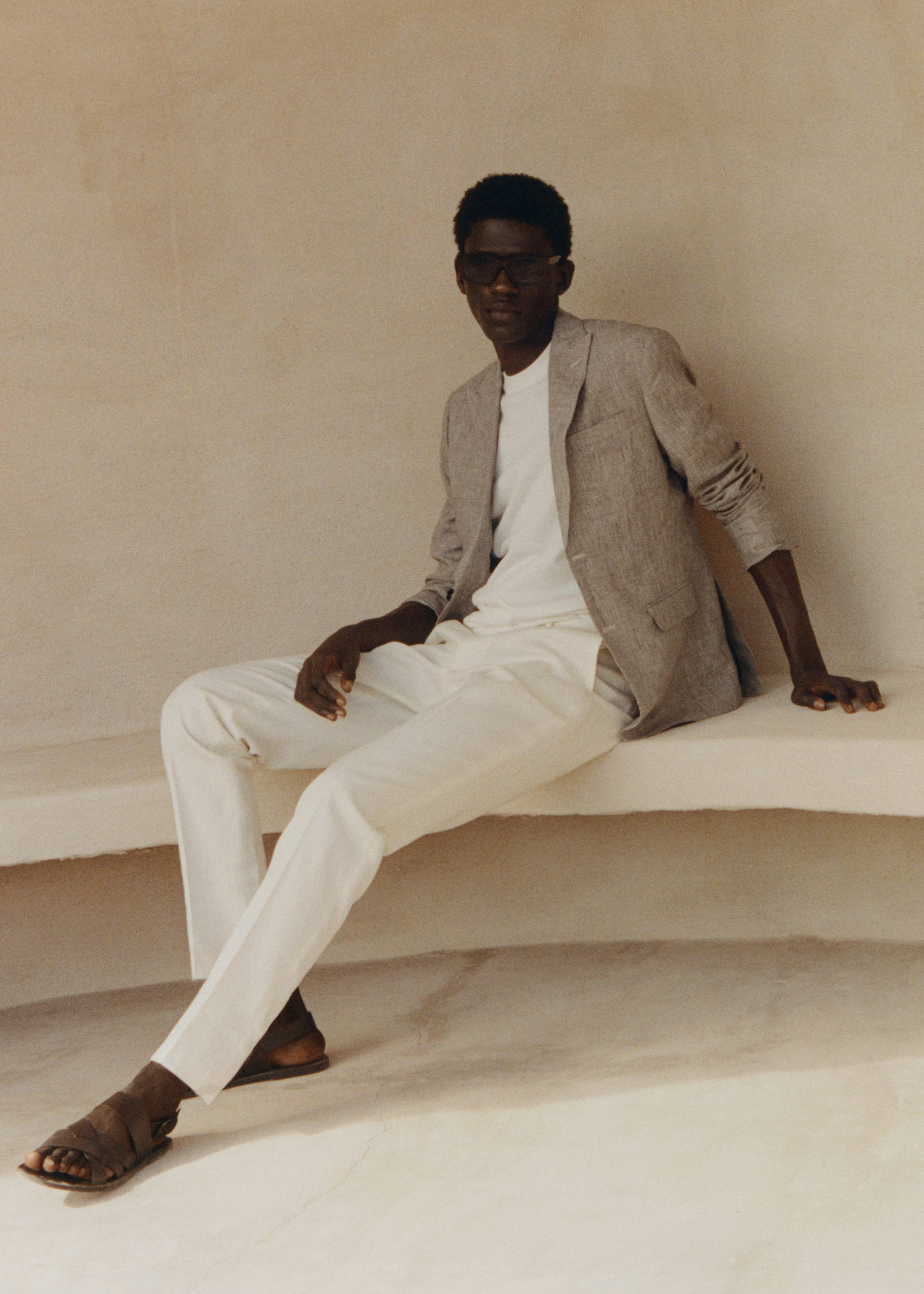 Giacca completo 100% lino - Dettaglio dell'articolo 5