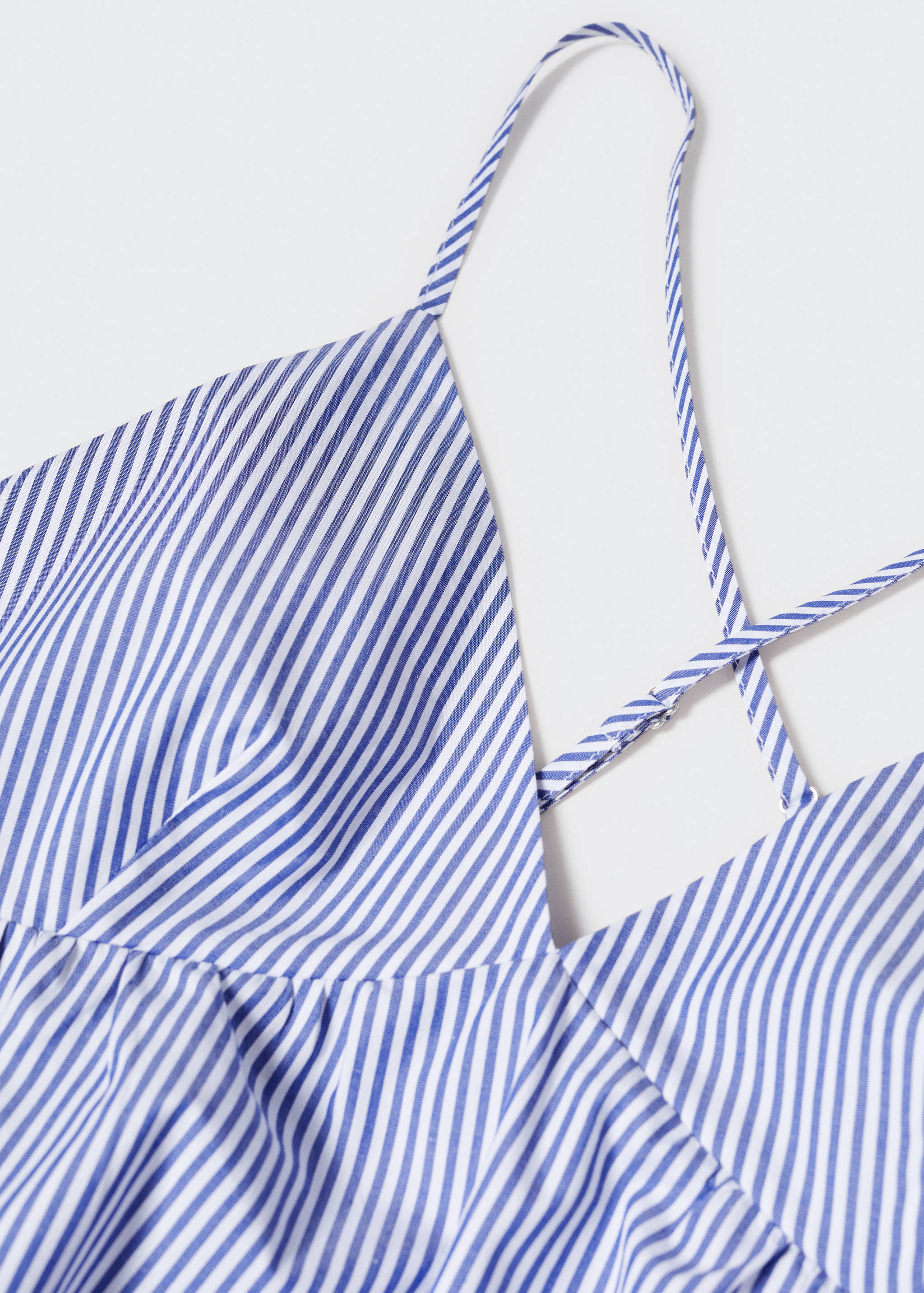 Cotton cross back dress - Details of the article 8