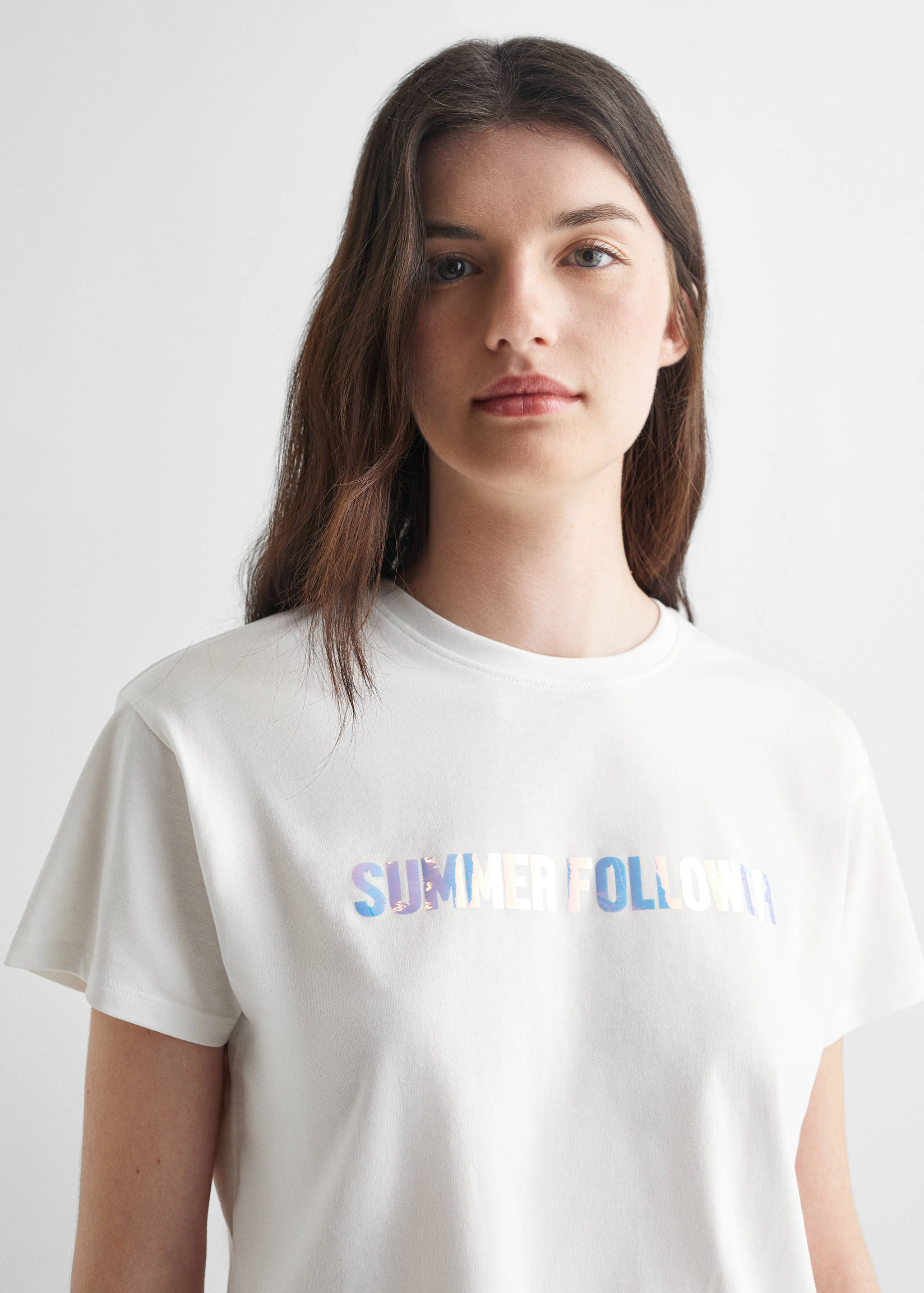 Message cotton T-shirt - Details of the article 1