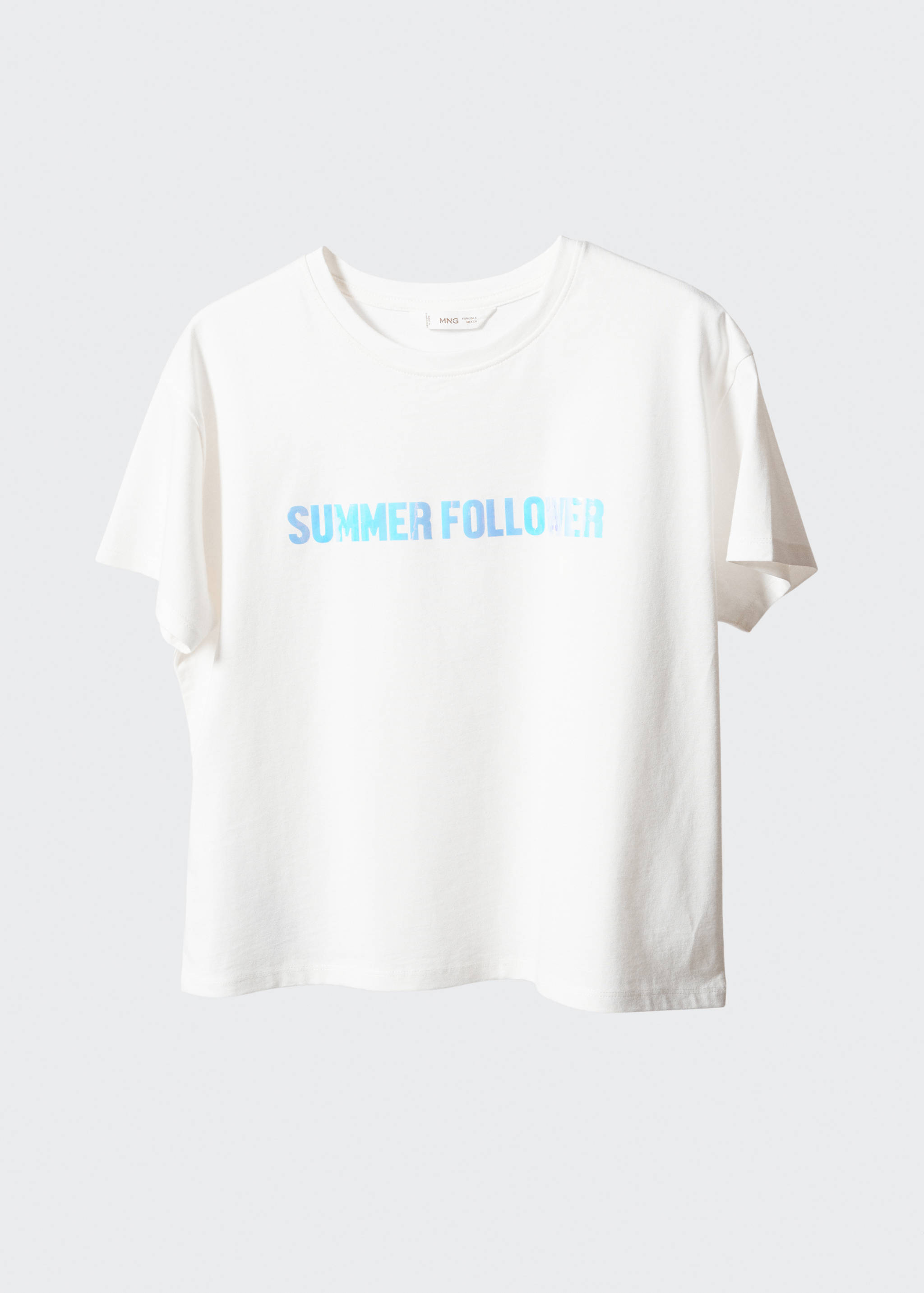 Message cotton T-shirt - Details of the article 8