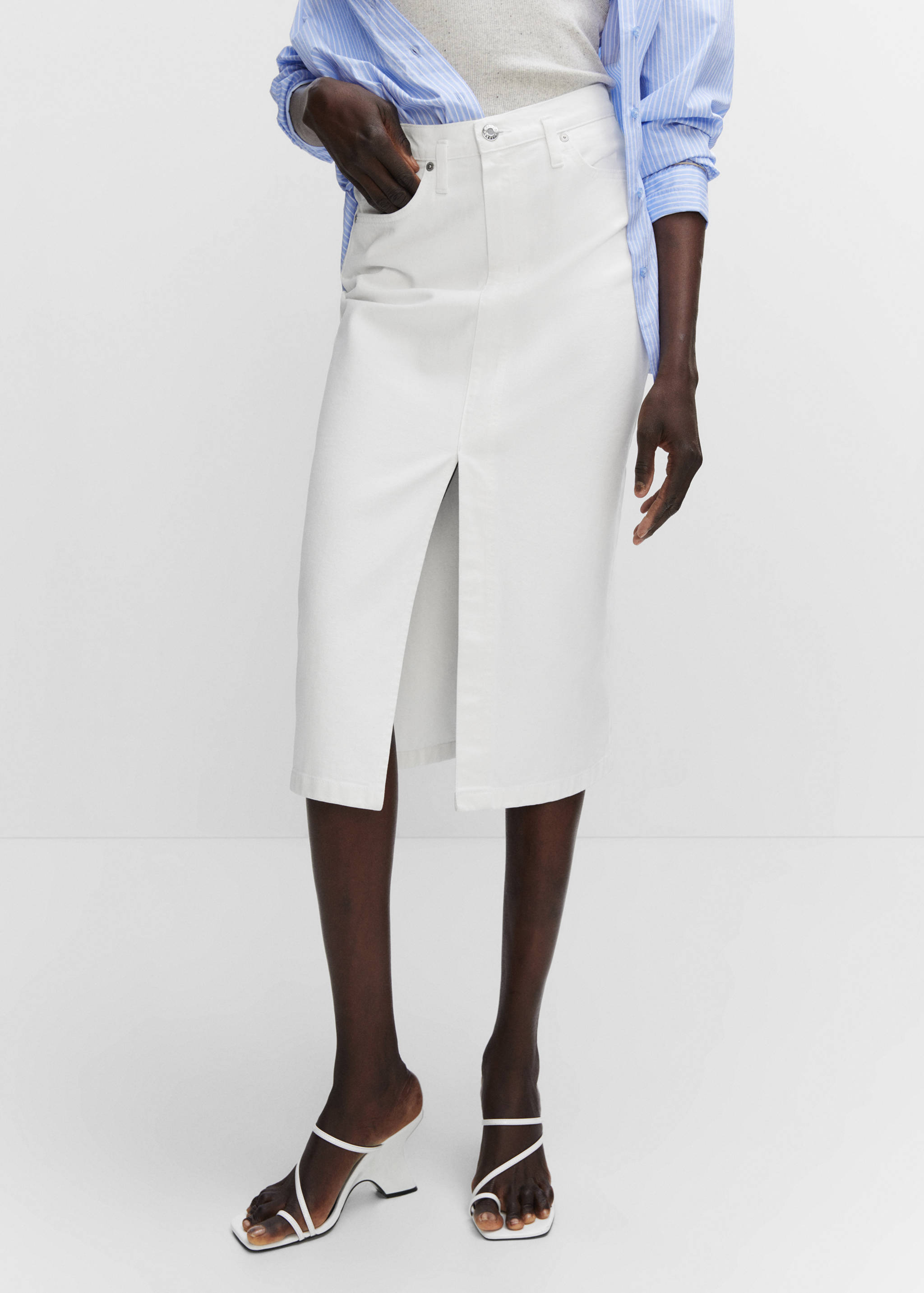 Denim midirok - Detail van het artikel 3