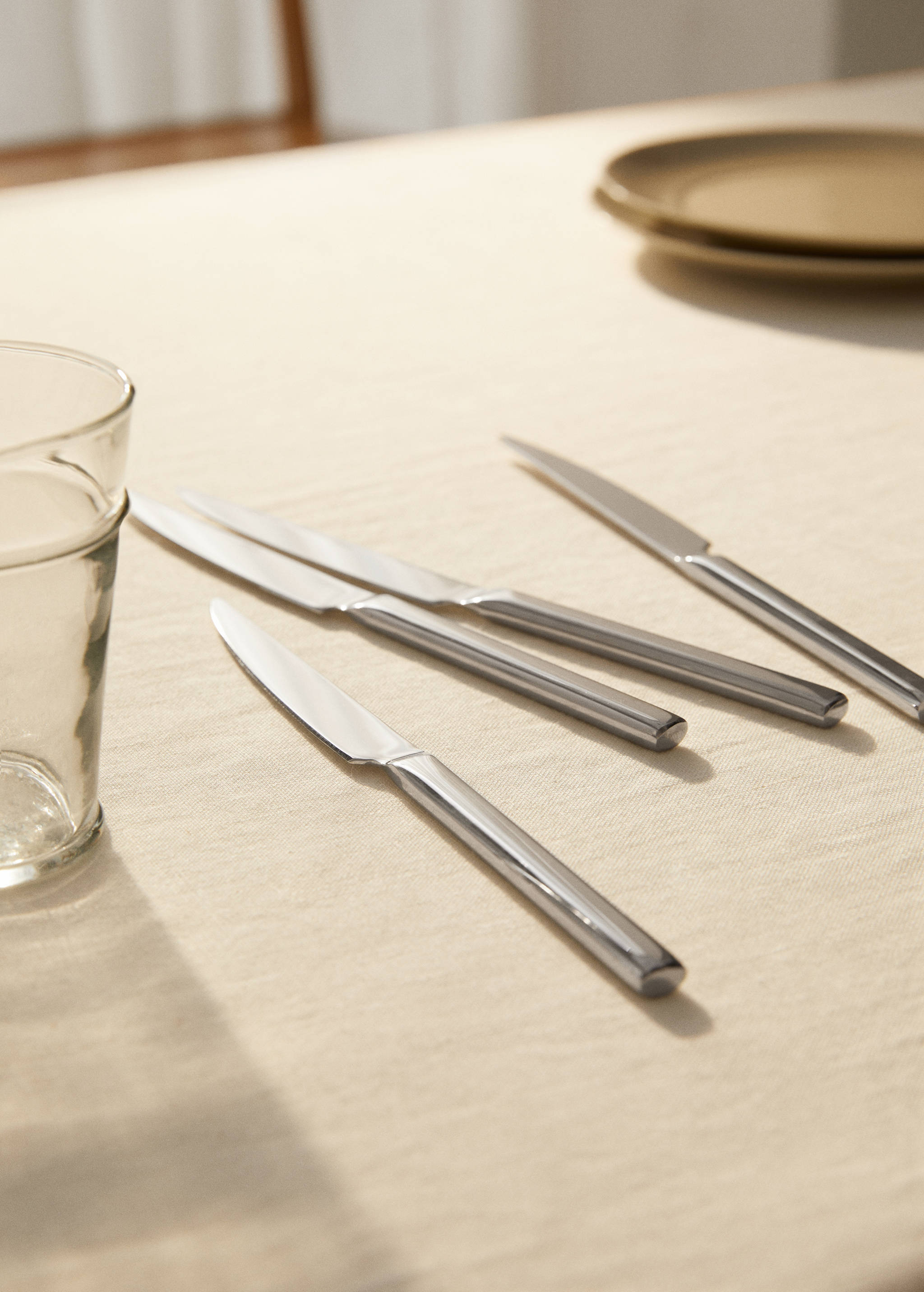 Souprava 4 nožů 100% ocel - Celkový náhled