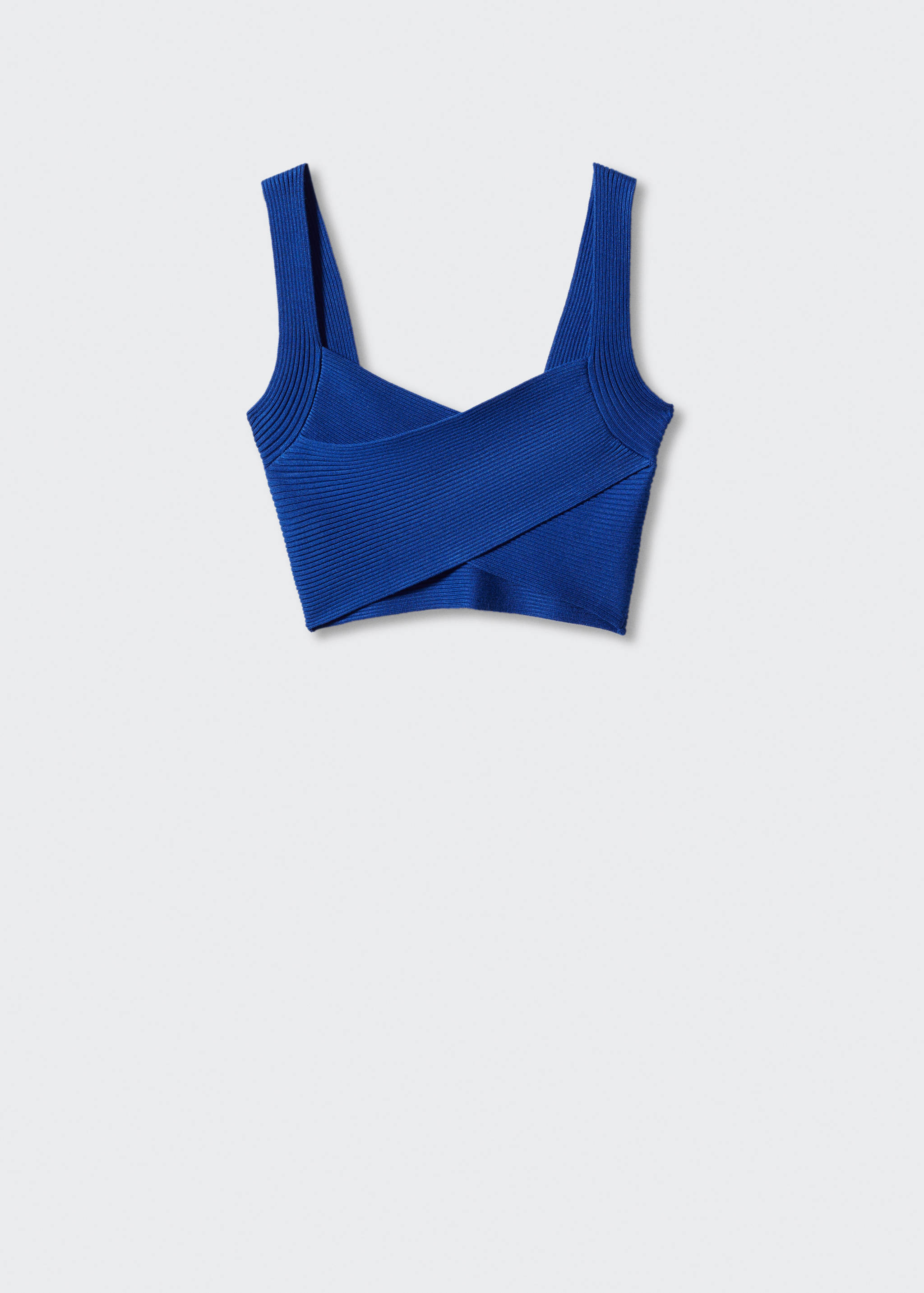 Knitted wrap top - Article without model