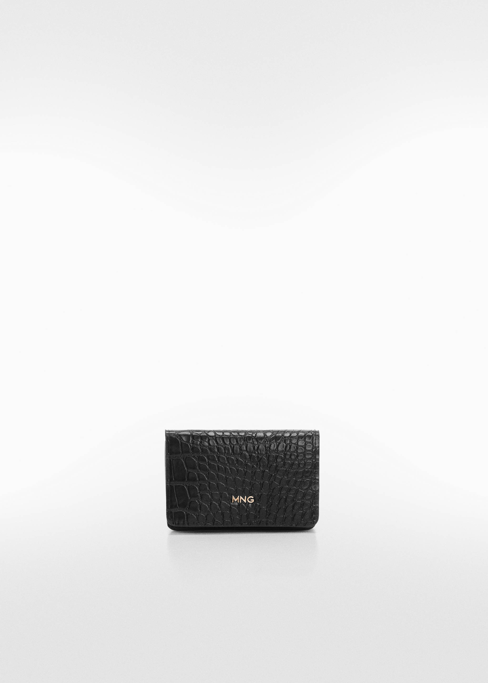 Animal print effect wallet - Article without model