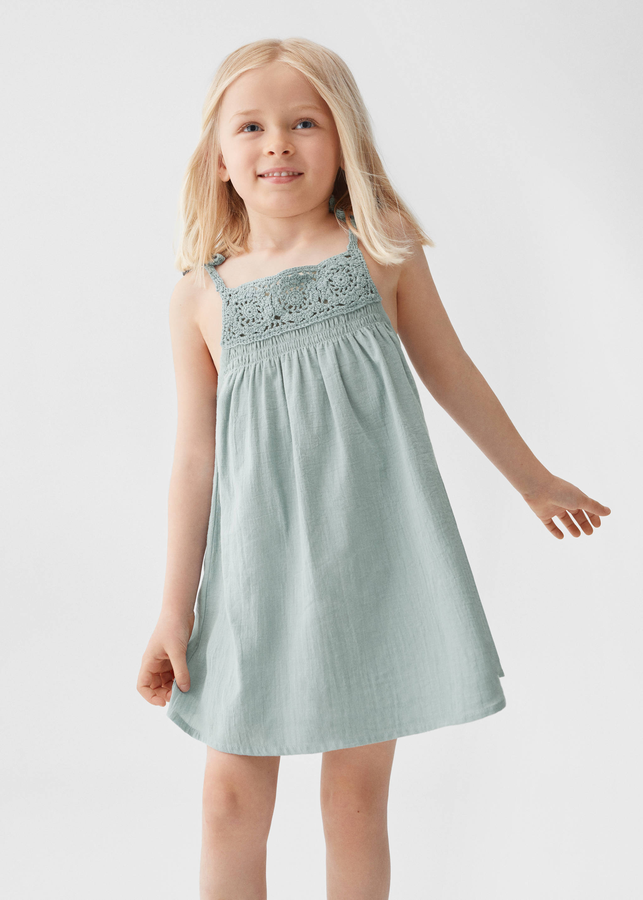 Robe crochet - Plan moyen