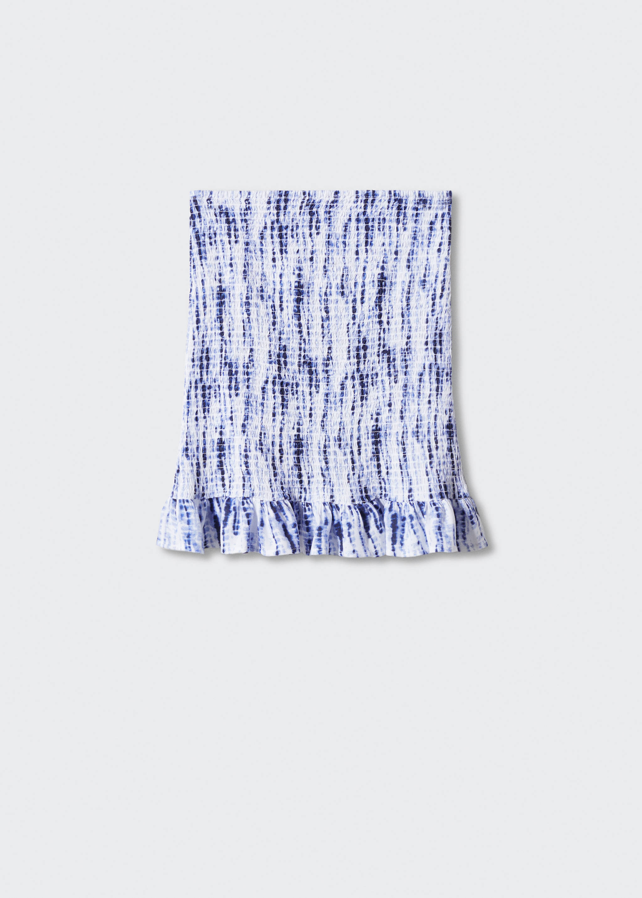 Printed pleated skirt - Article without model