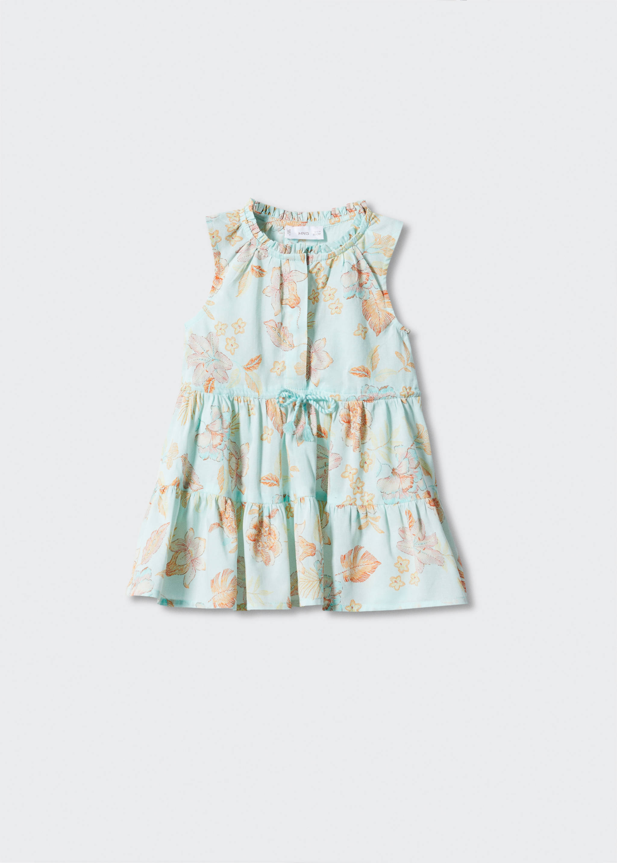 Flowers cotton dress - Article without model