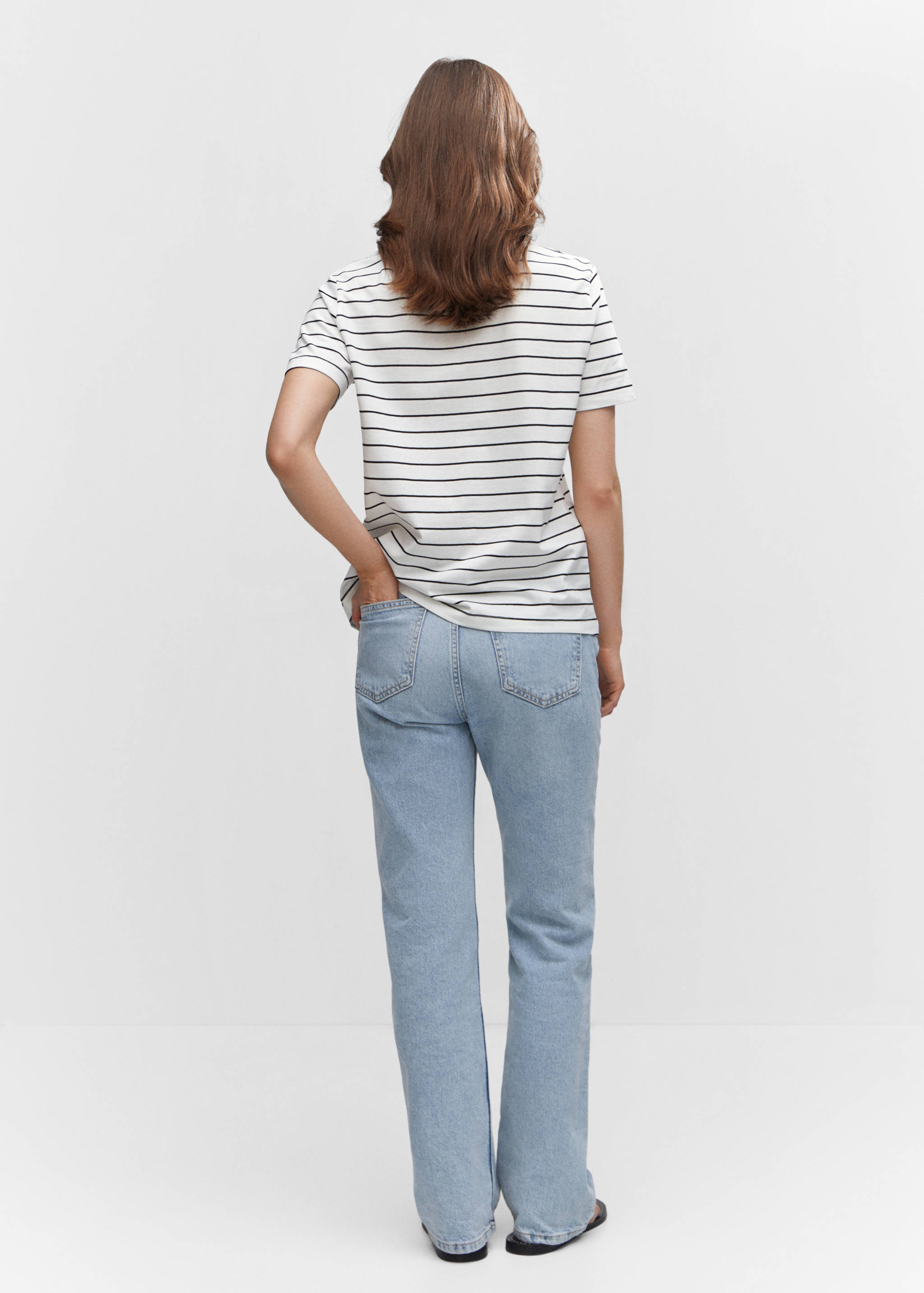 T-Shirt aus 100 % Baumwolle - Rückseite des Artikels