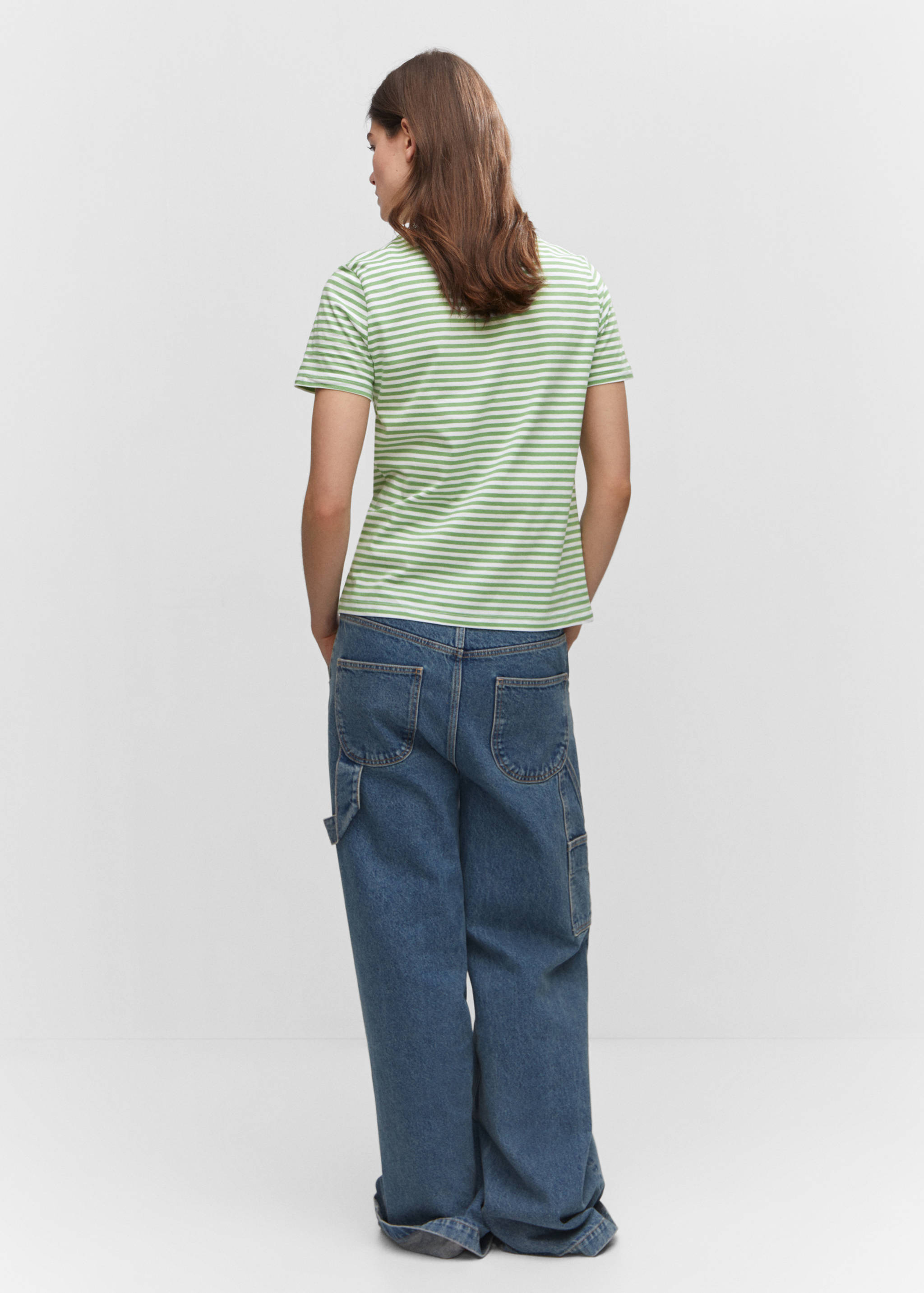 T-Shirt aus 100 % Baumwolle - Rückseite des Artikels