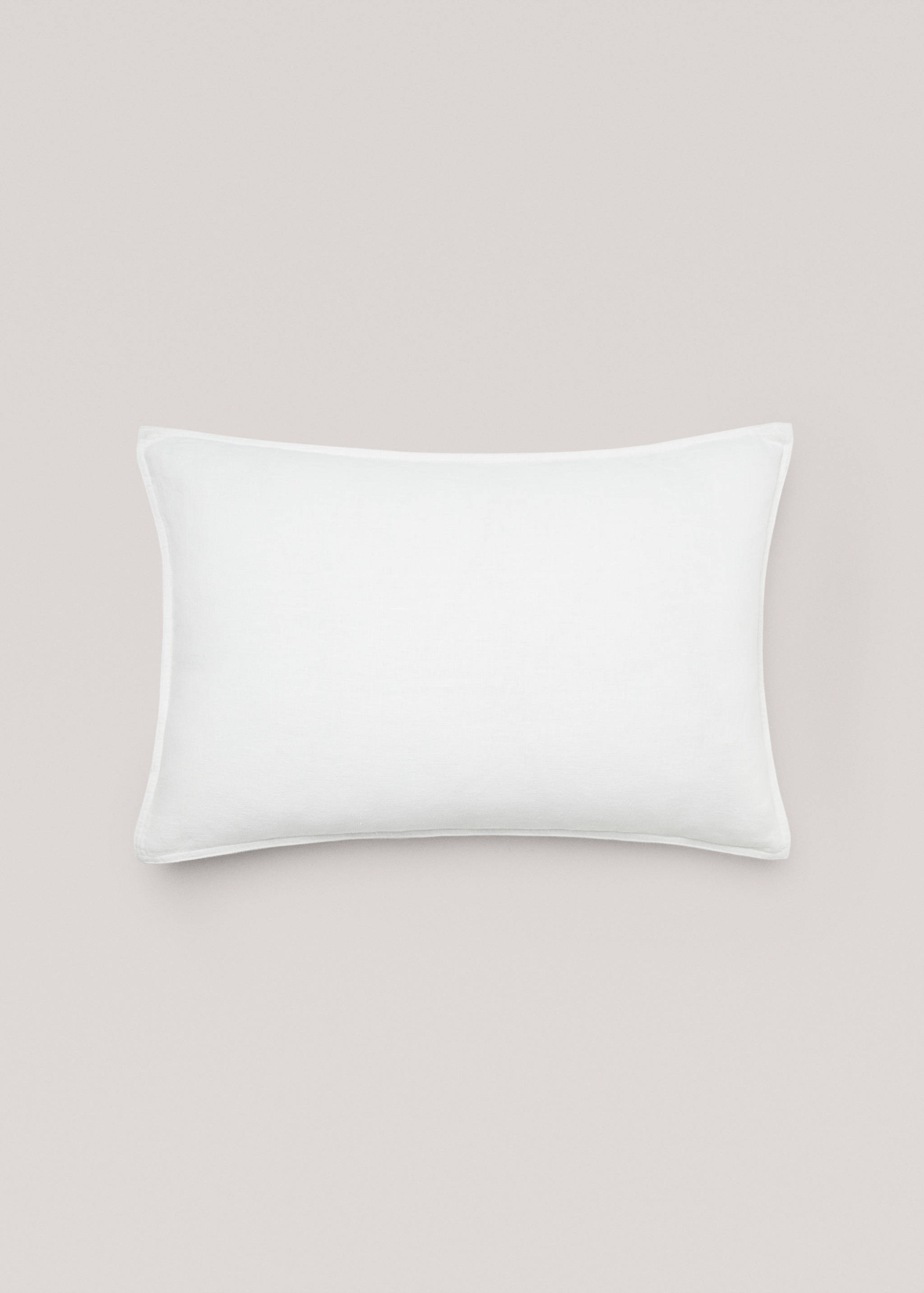 100% linen two-tone cushion case 40x60cm - Details of the article 1