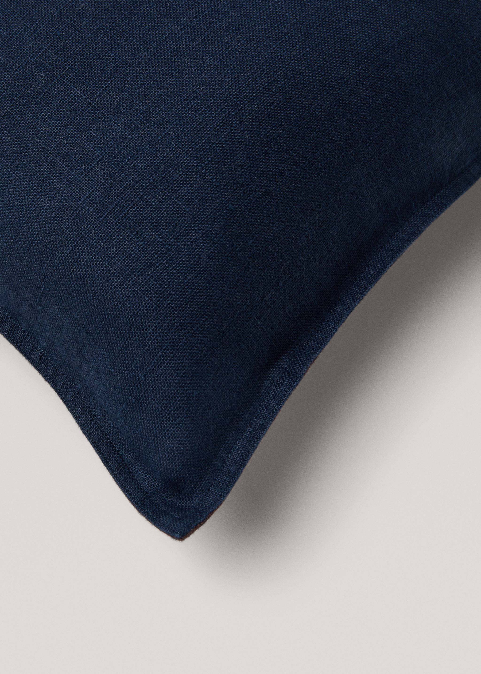 100% linen two-tone cushion case 40x60cm - Details of the article 4