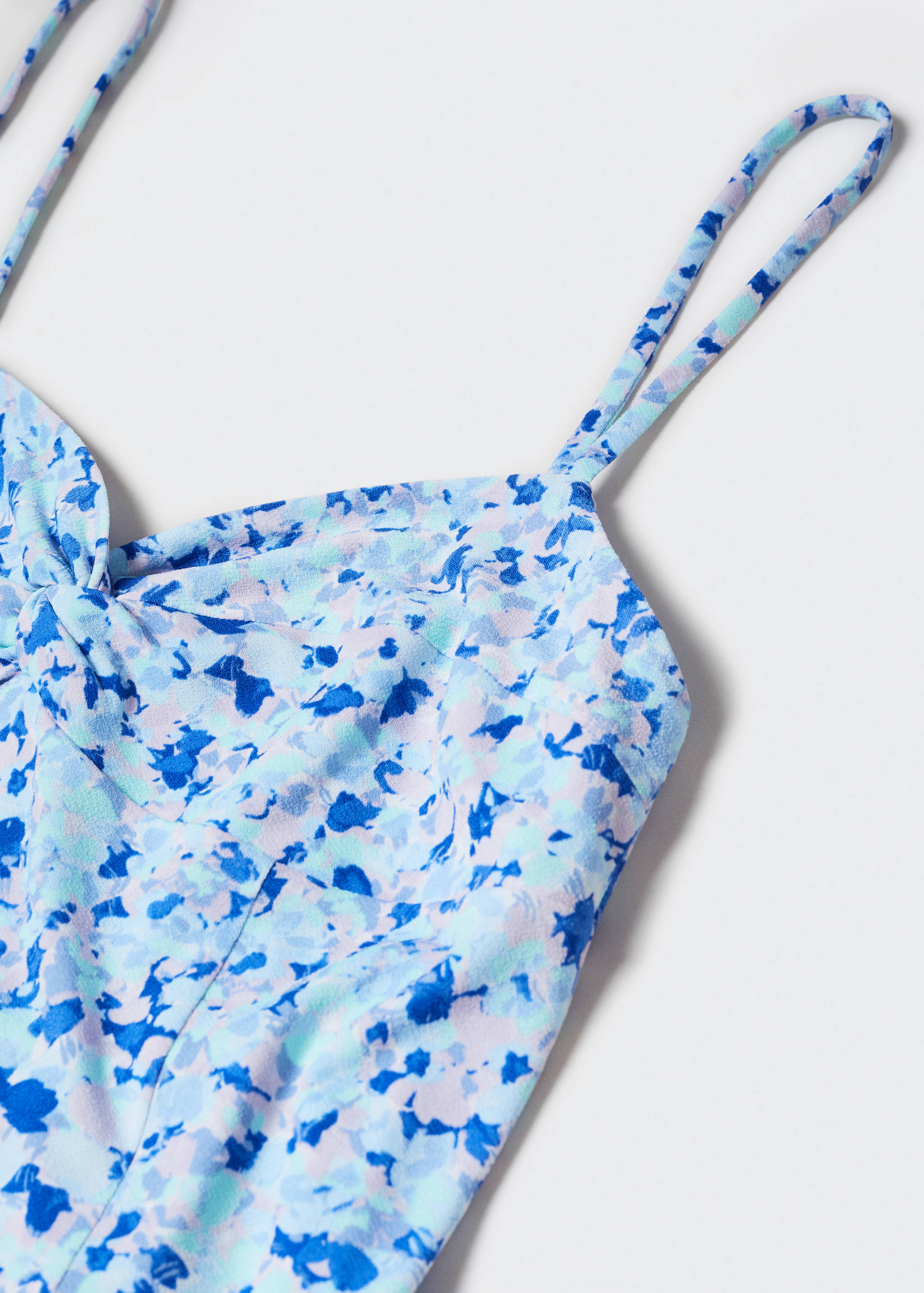 Printed short dress - Details of the article 8