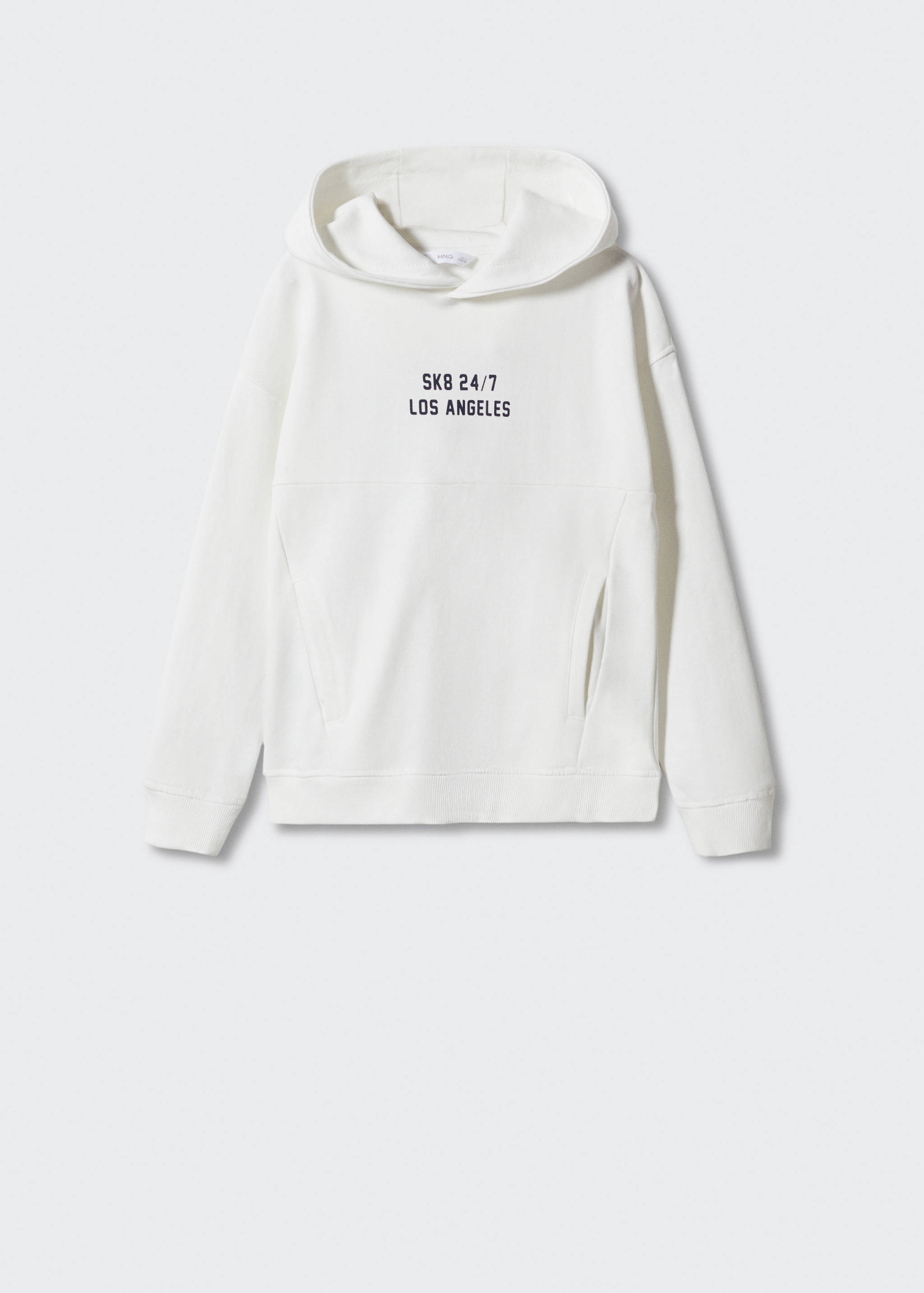 Bedrukt katoenen sweatshirt - Artikel zonder model