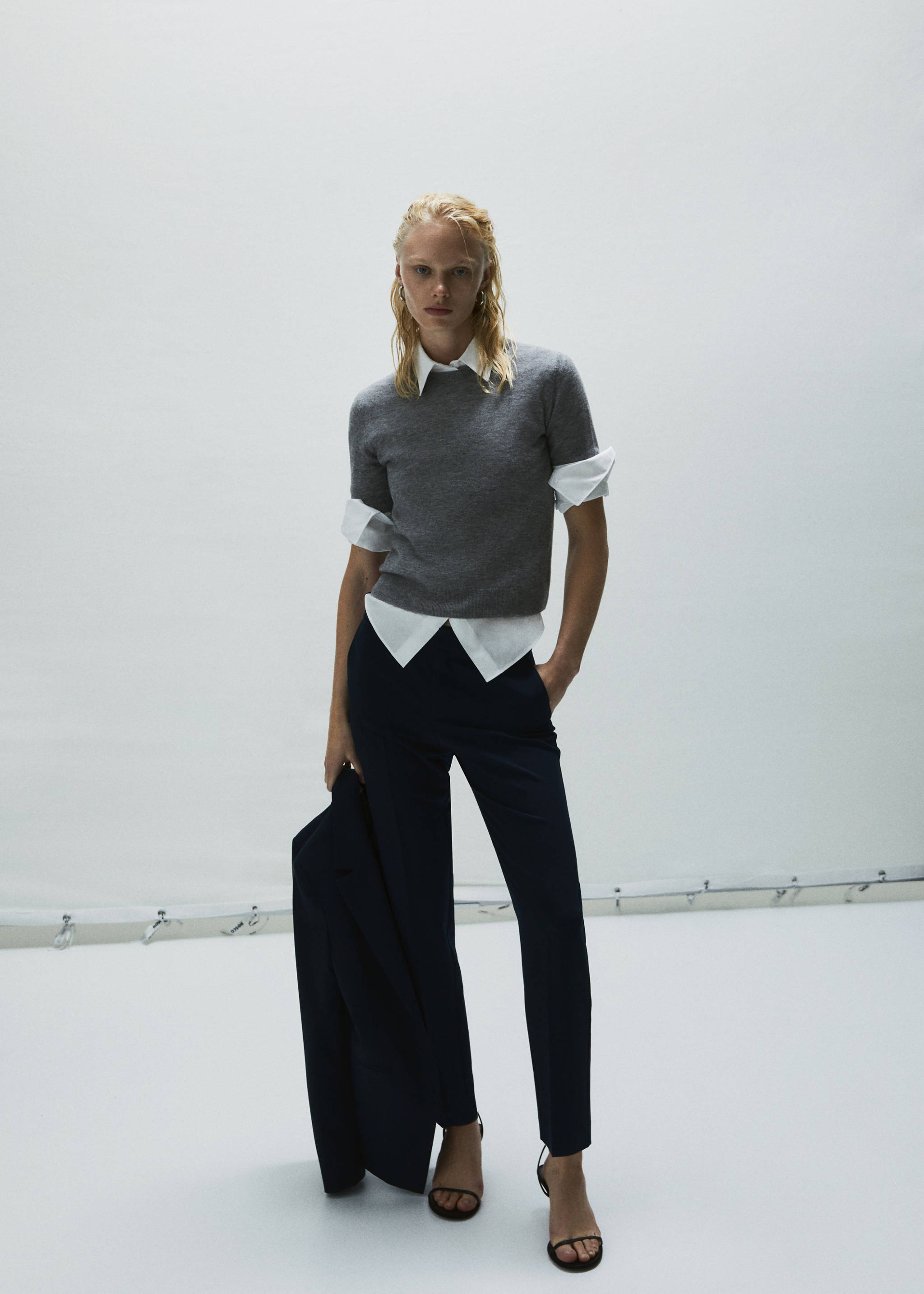 Pantalón recto traje - Detalle del artículo 7