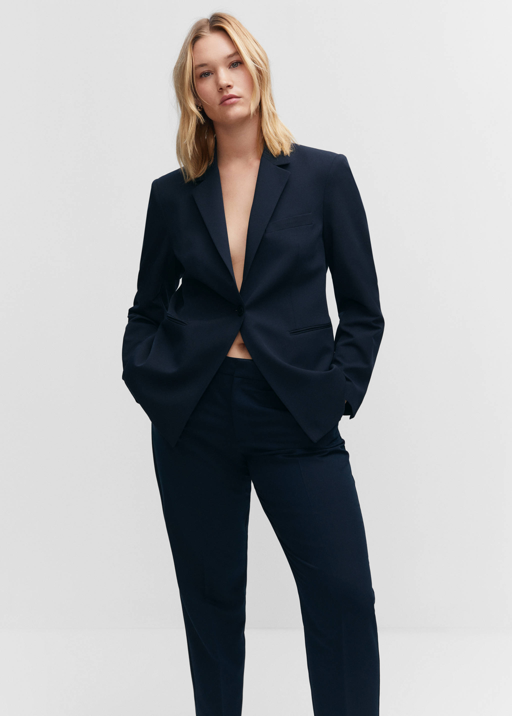 Pantalón recto traje - Detalle del artículo 5