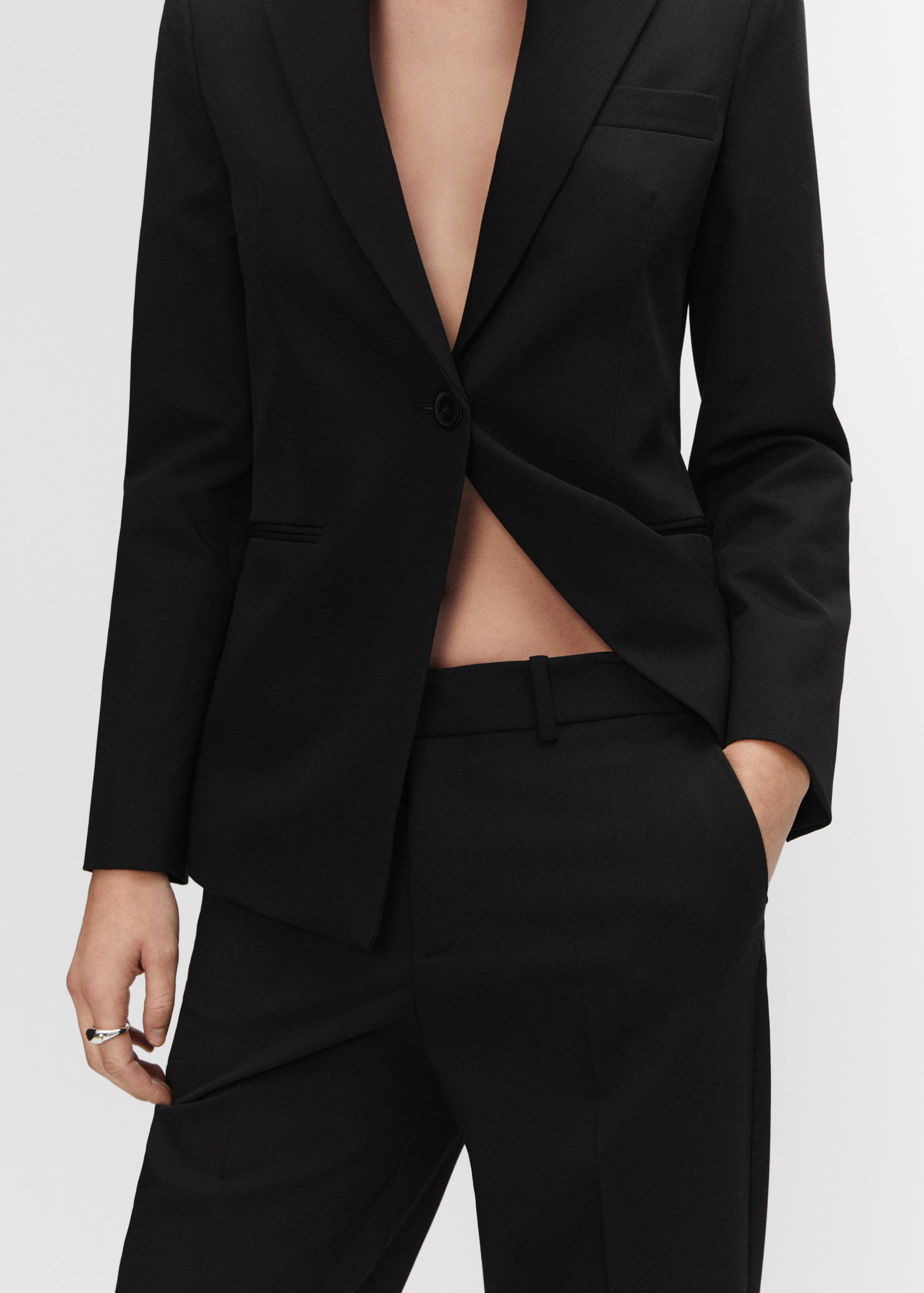 Pantalón recto traje - Detalle del artículo 1