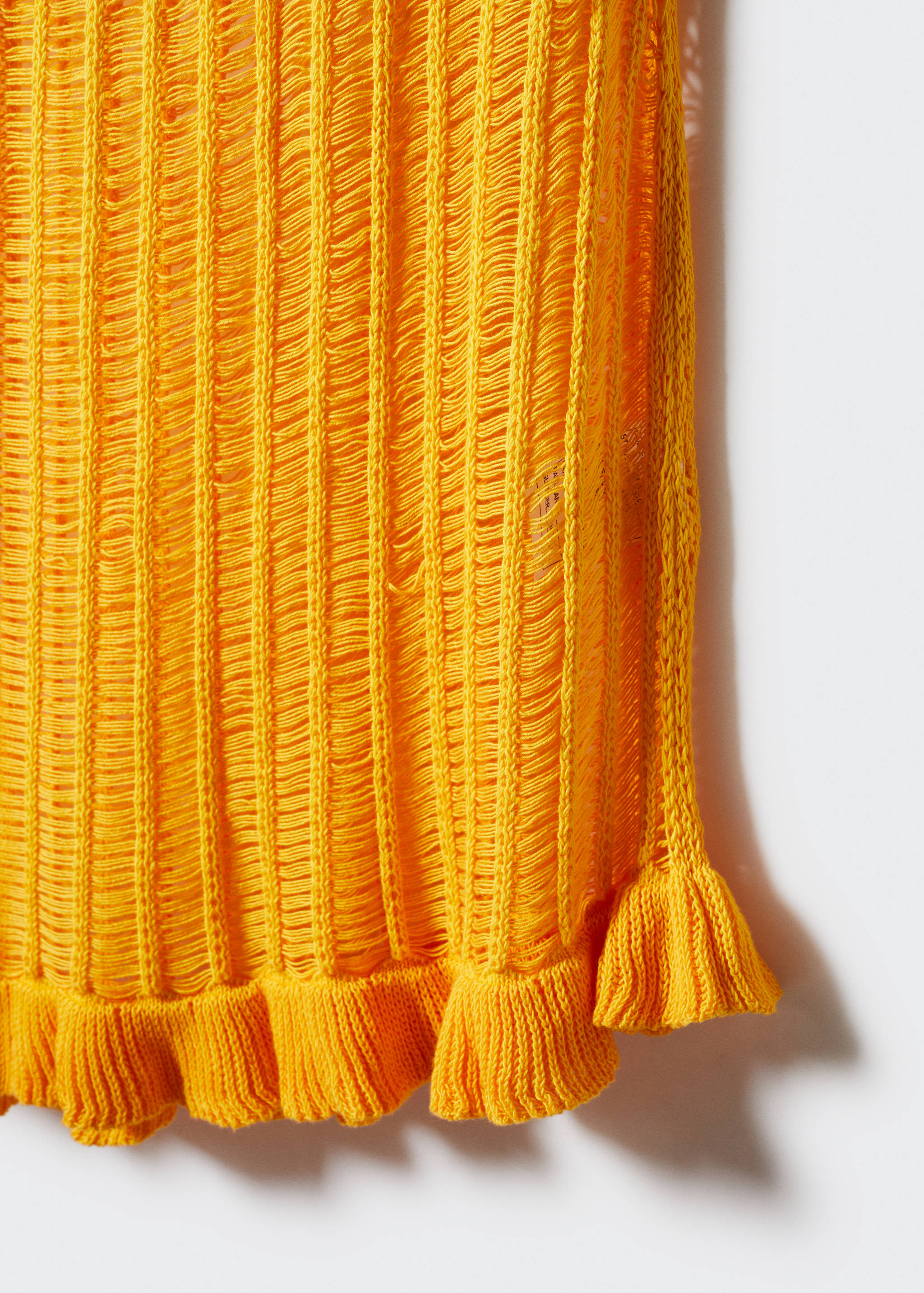 Knitted dress with openwork panels - Details of the article 8