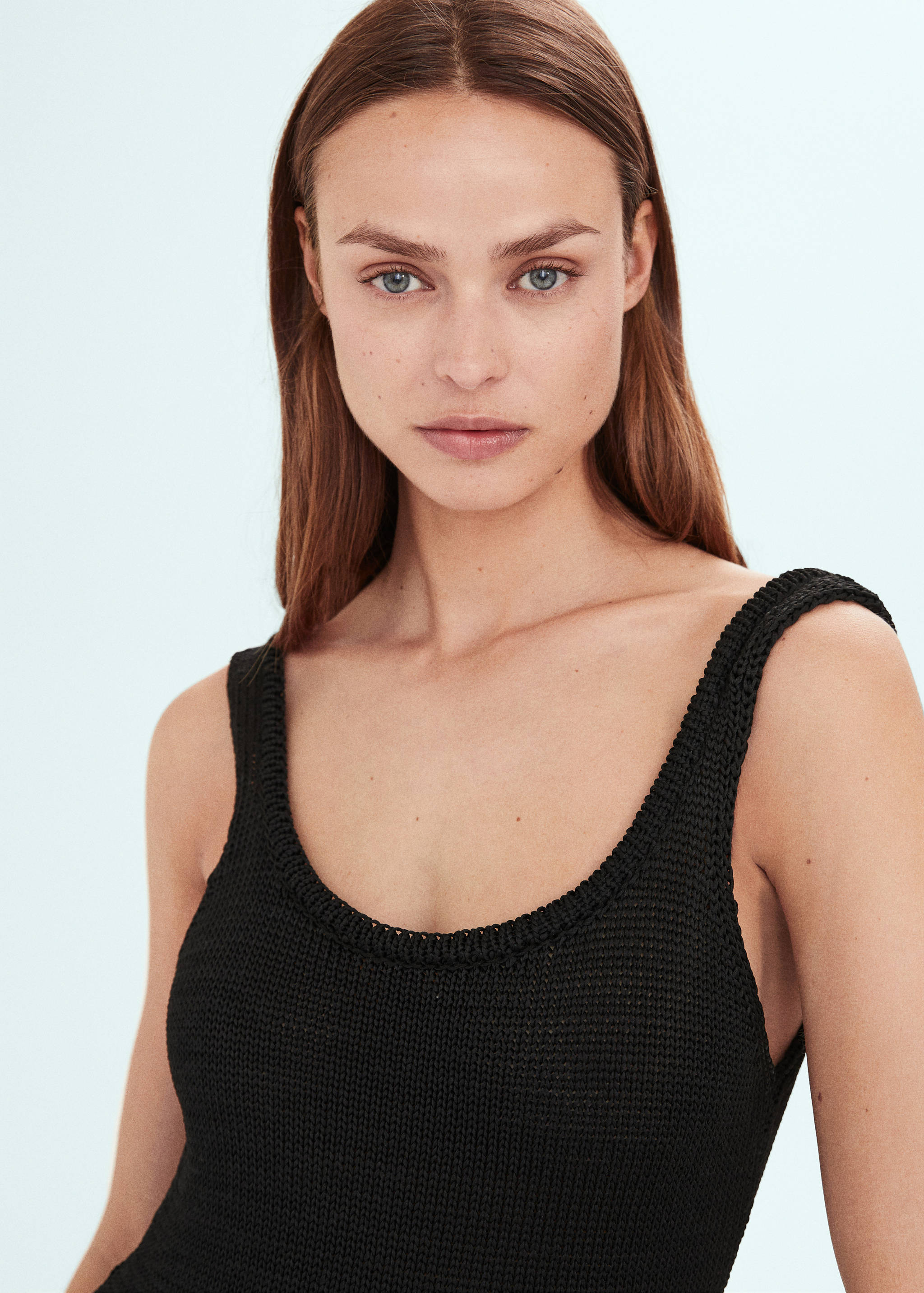 Strickkleid mit Fransendesign - Detail des Artikels 1