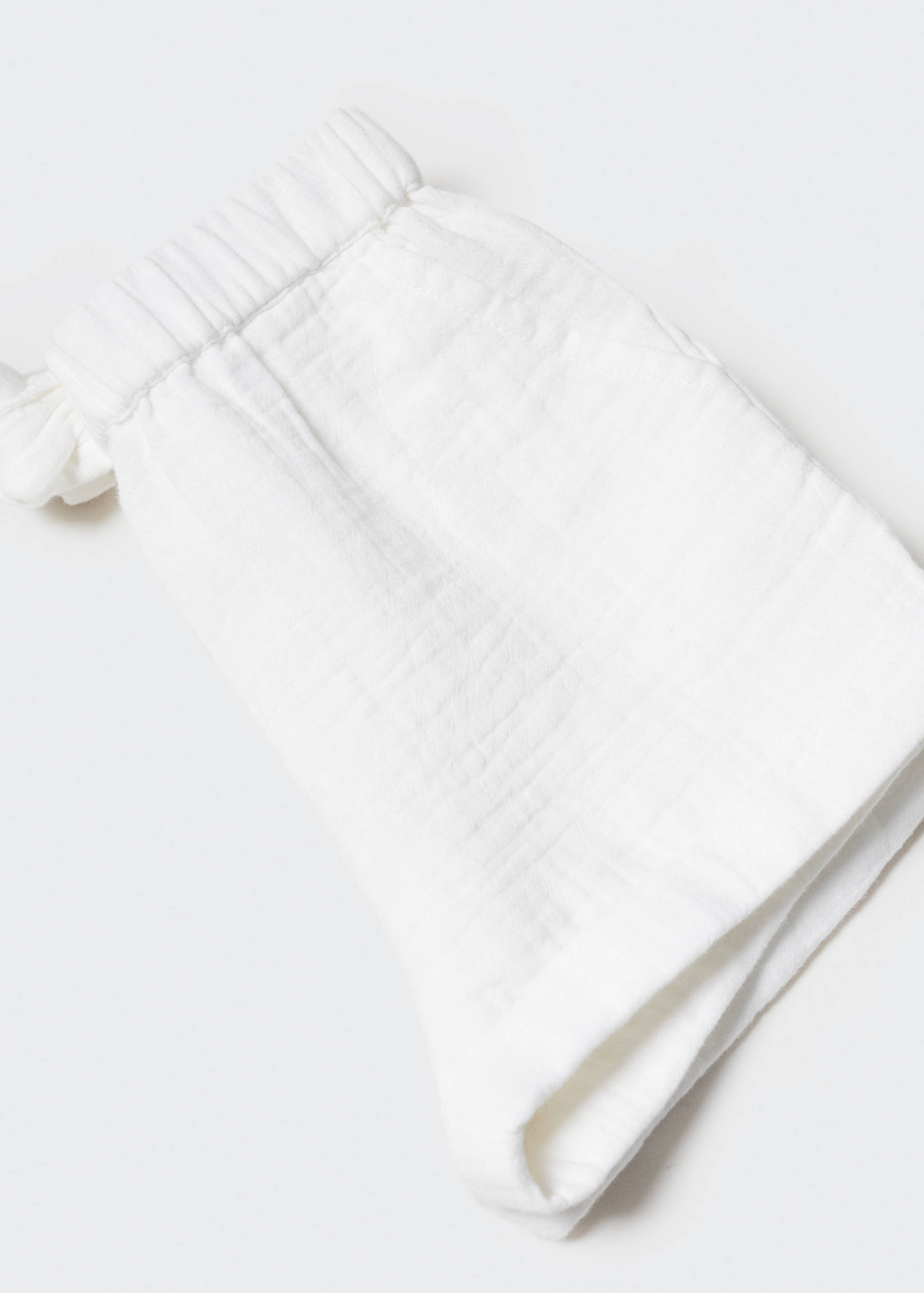 Stretch cotton shorts - Details of the article 8