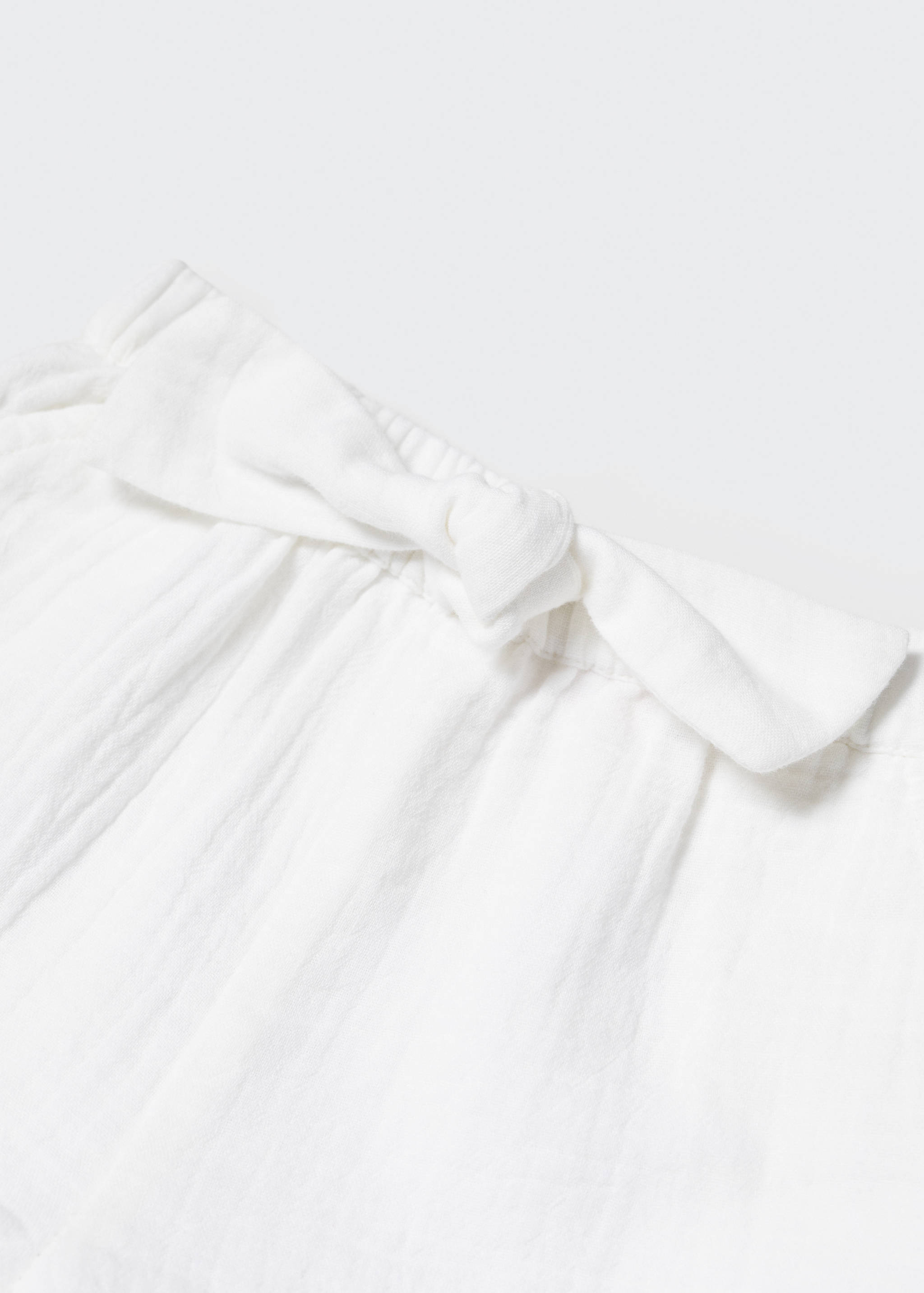 Stretch cotton shorts - Details of the article 0