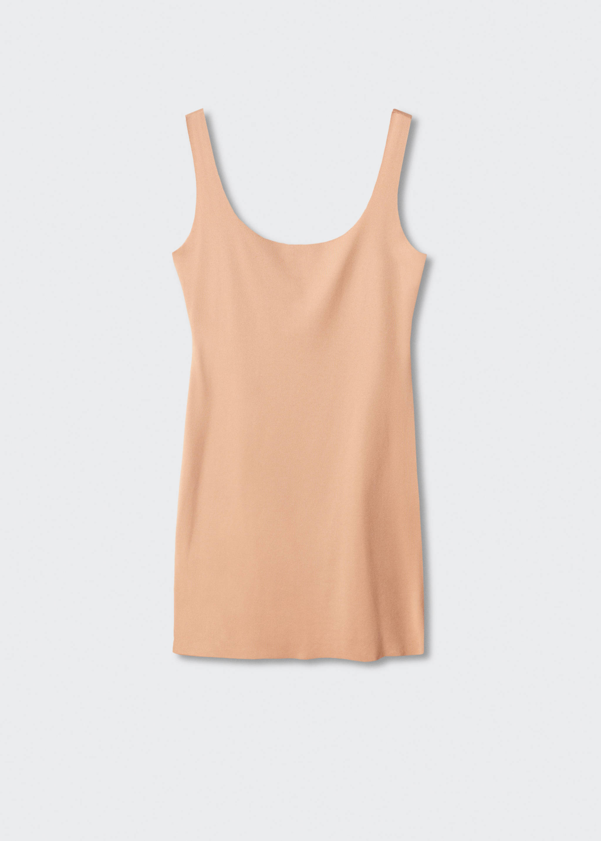 Seamless dress with straps - Article without model