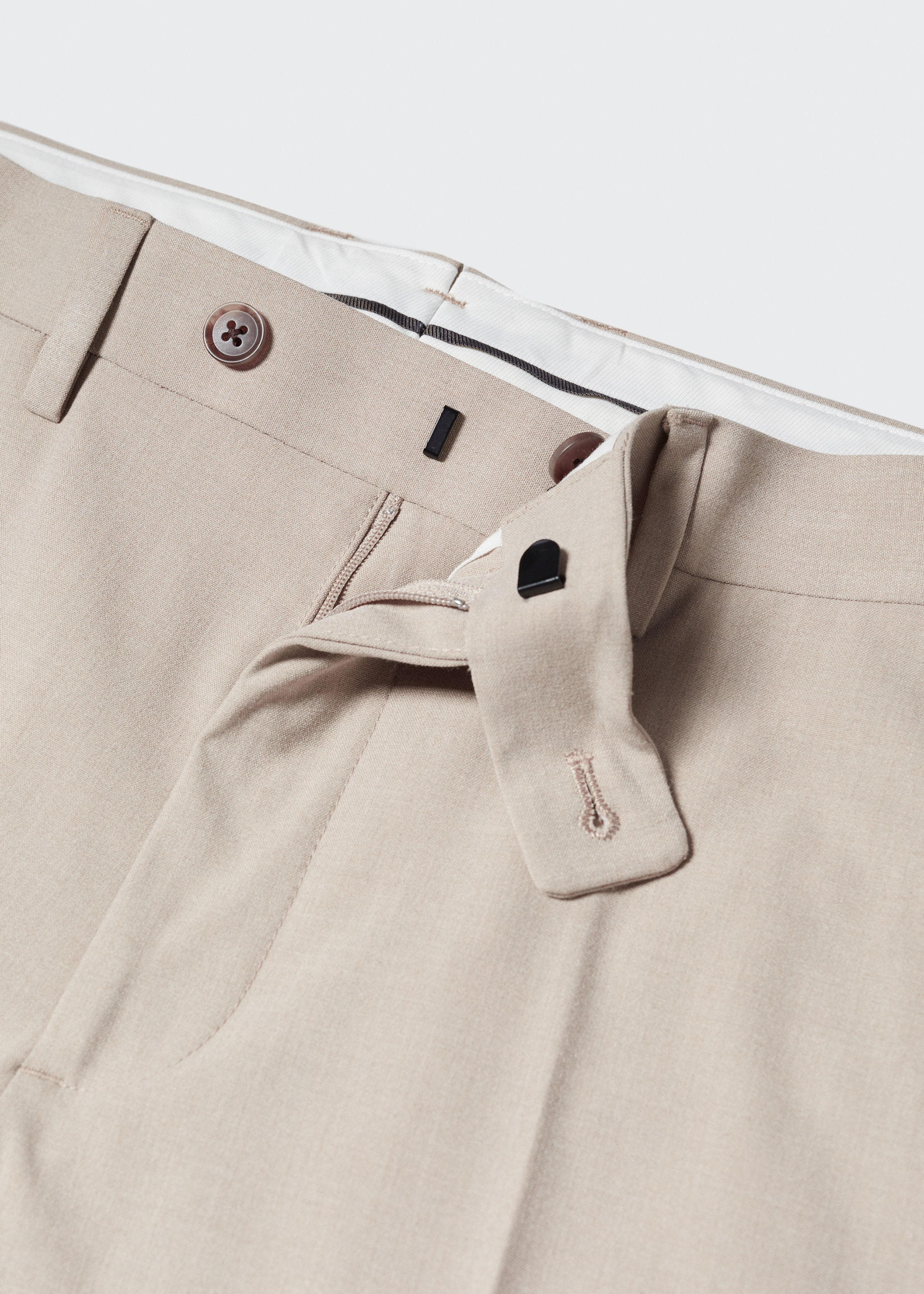 Slim Fit-Anzughose aus Comfort-Stretch-Gewebe - Detail des Artikels 8