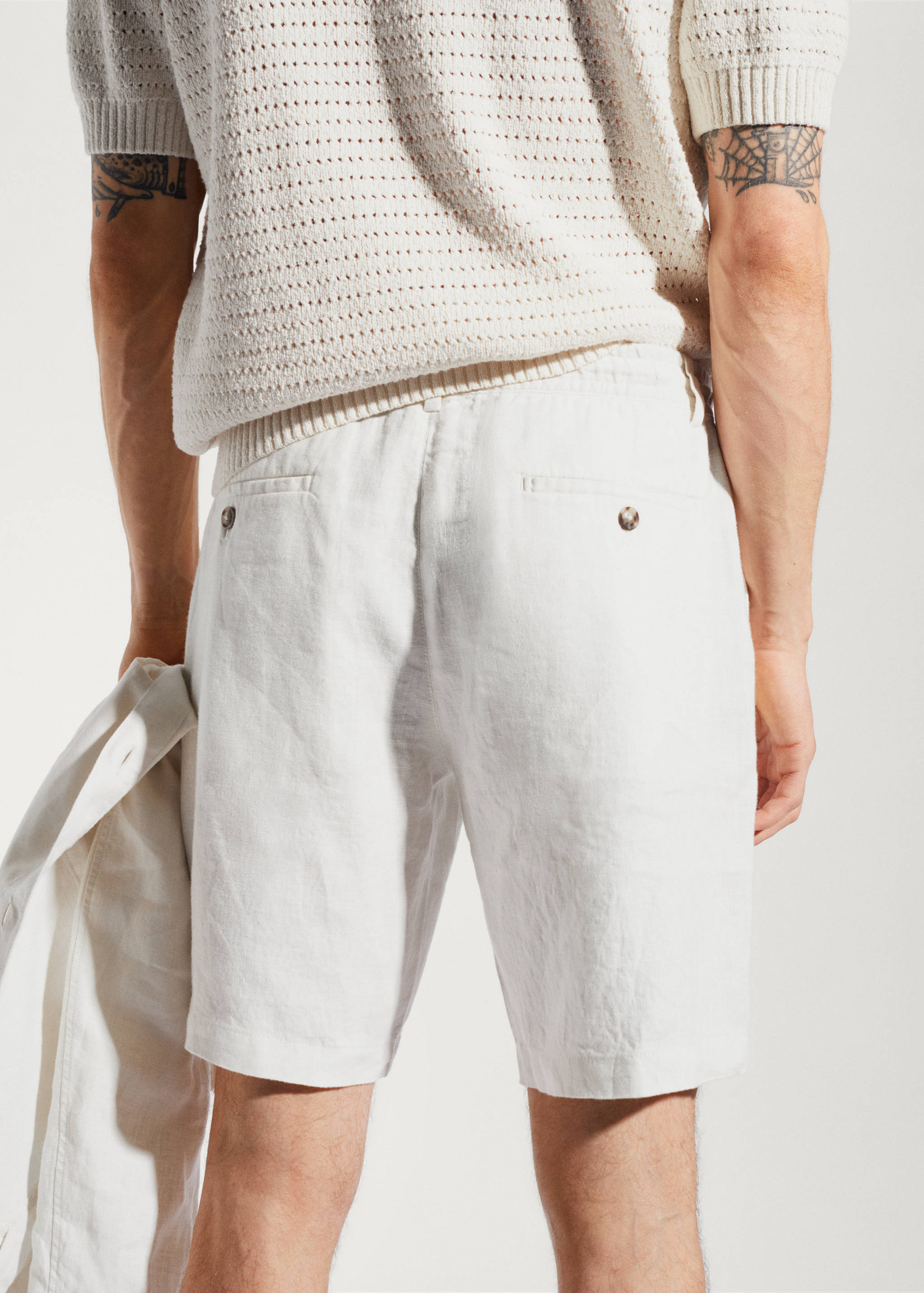 Bermuda 100% linnen met koord - Detail van het artikel 6