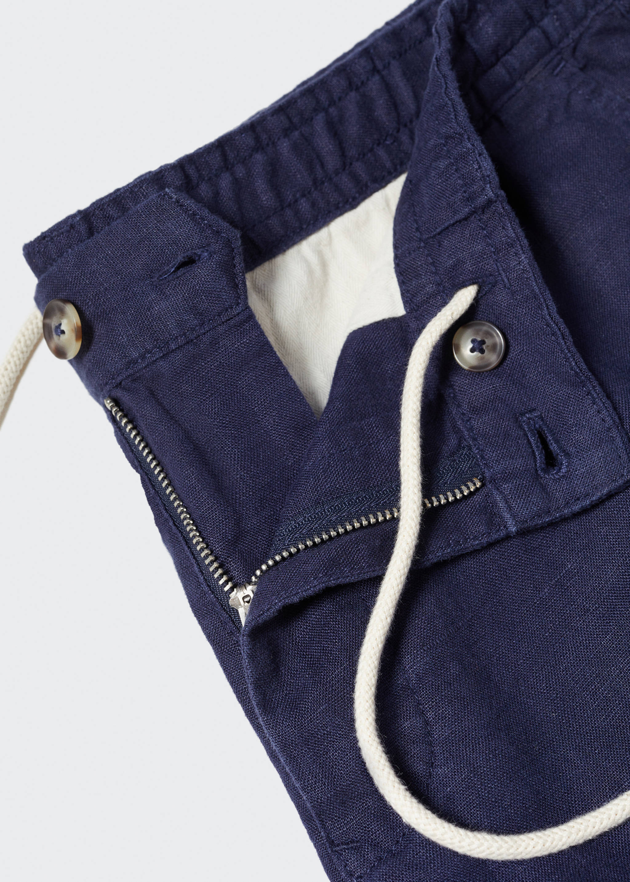 Bermuda 100% linnen met koord - Detail van het artikel 8