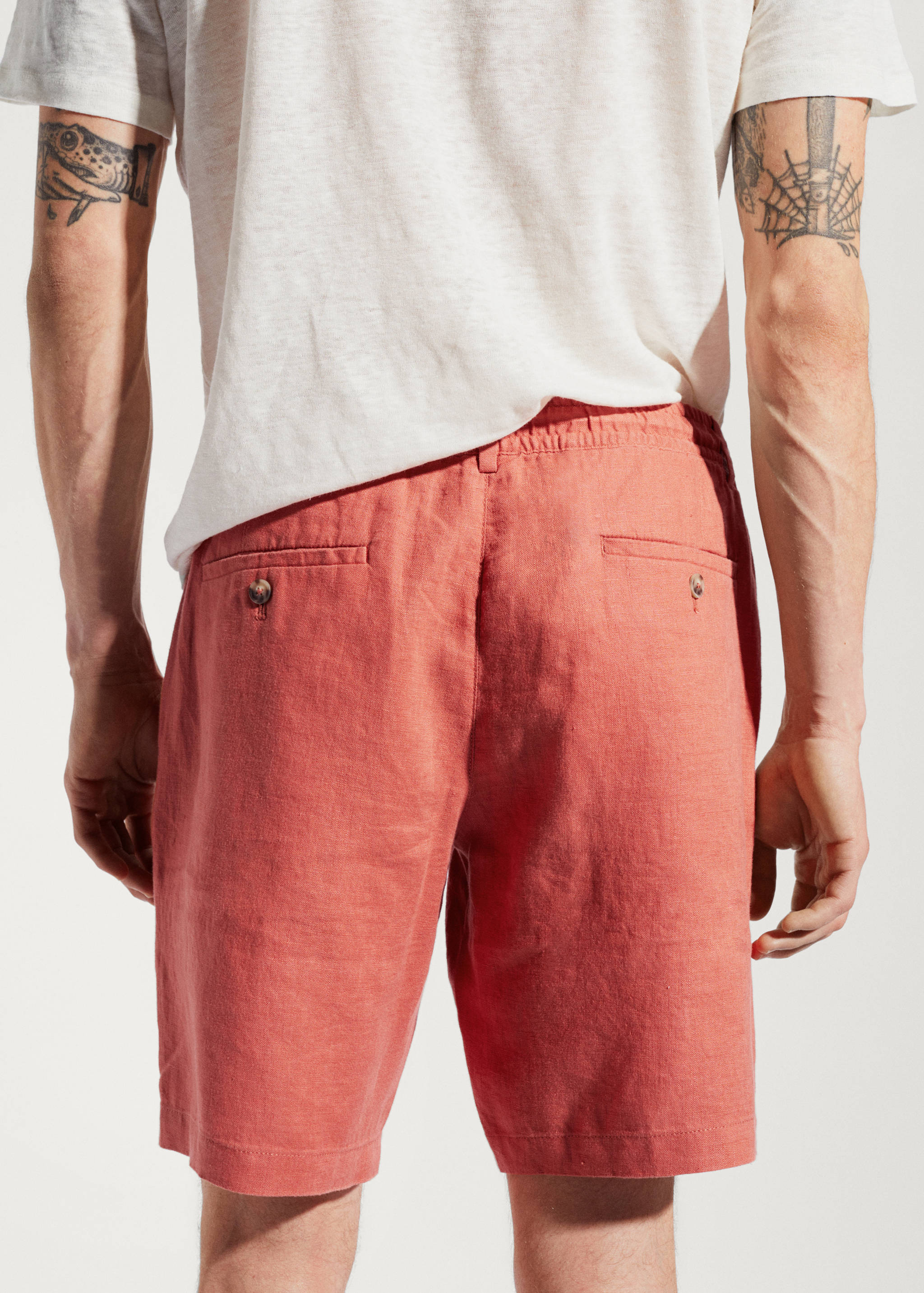 Bermuda 100% linnen met koord - Detail van het artikel 6