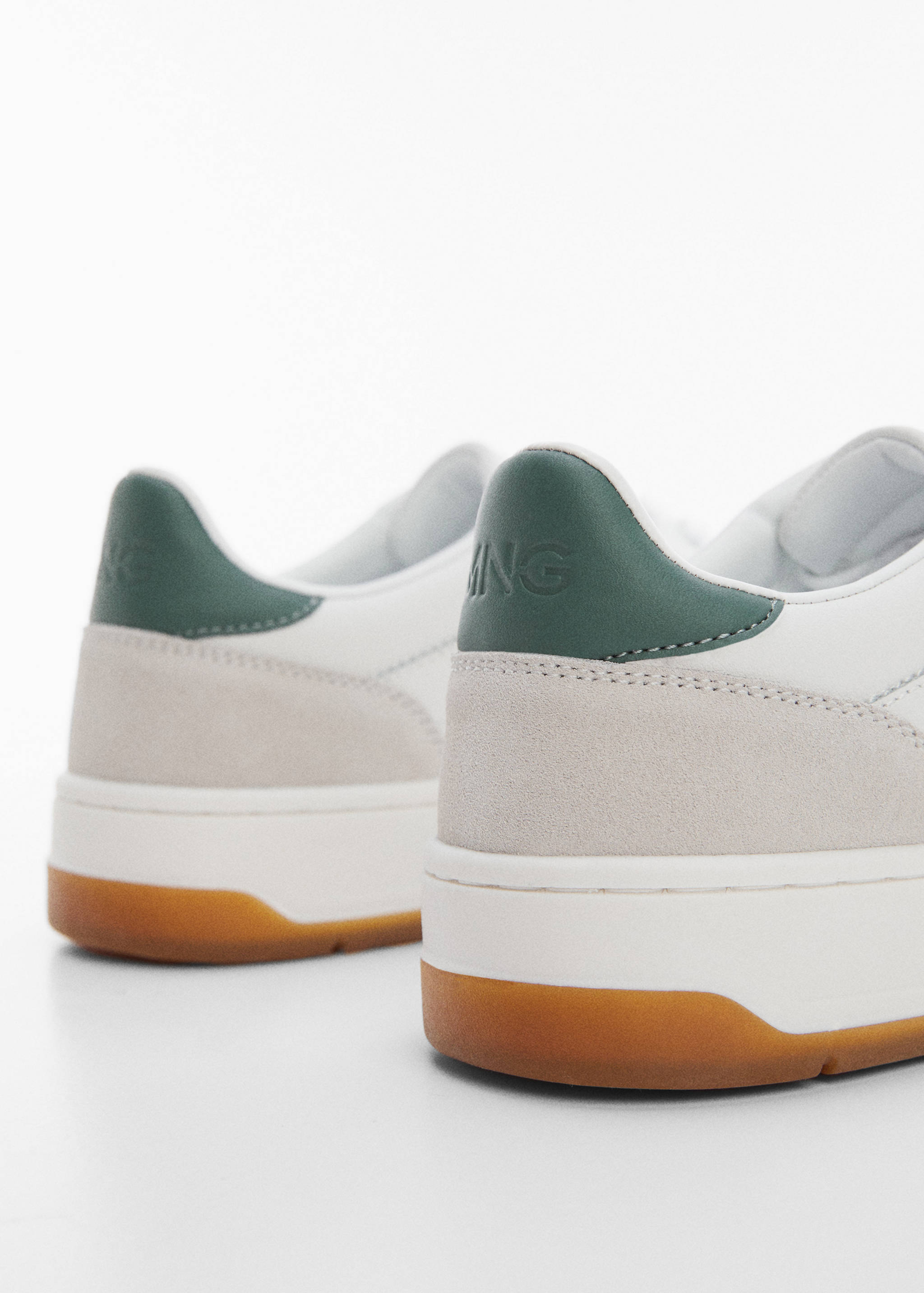 Gecombineerde leren sneakers - Detail van het artikel 1