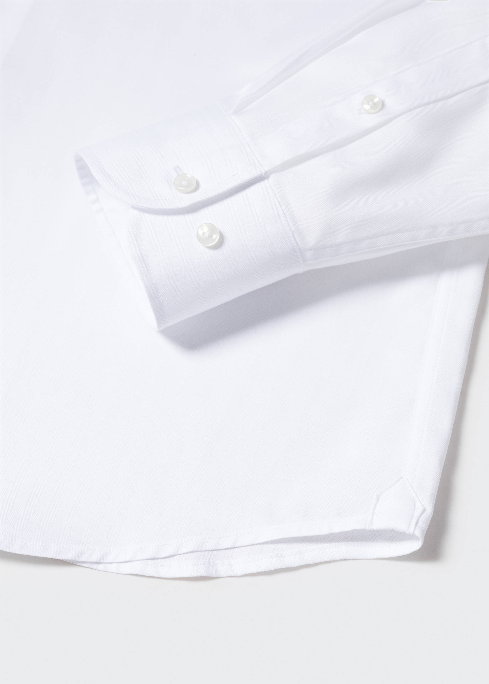 Regular-fit structured suit shirt - Details of the article 8