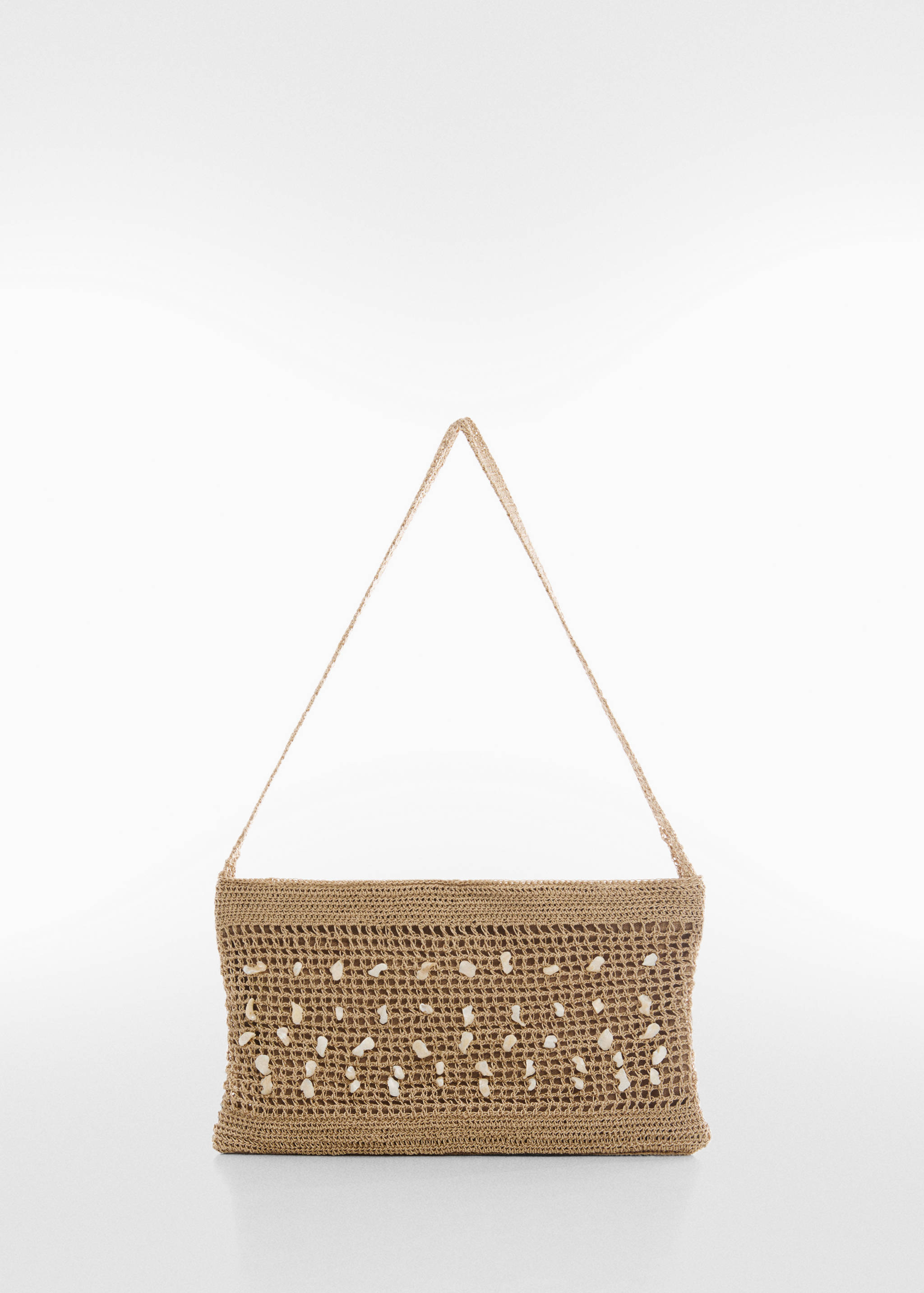 Crochet bag with shell detail - Article without model