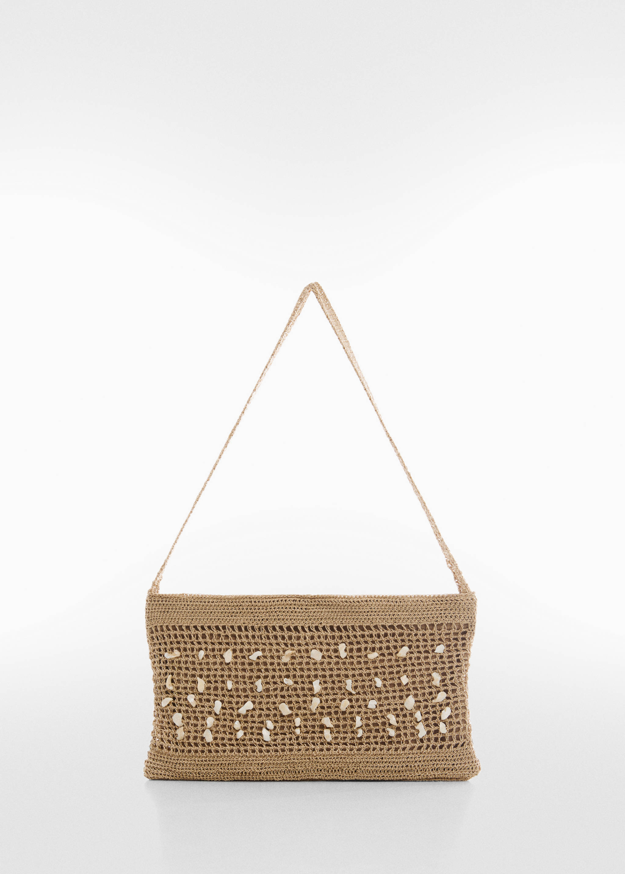 Crochet bag with shell detail - Article without model