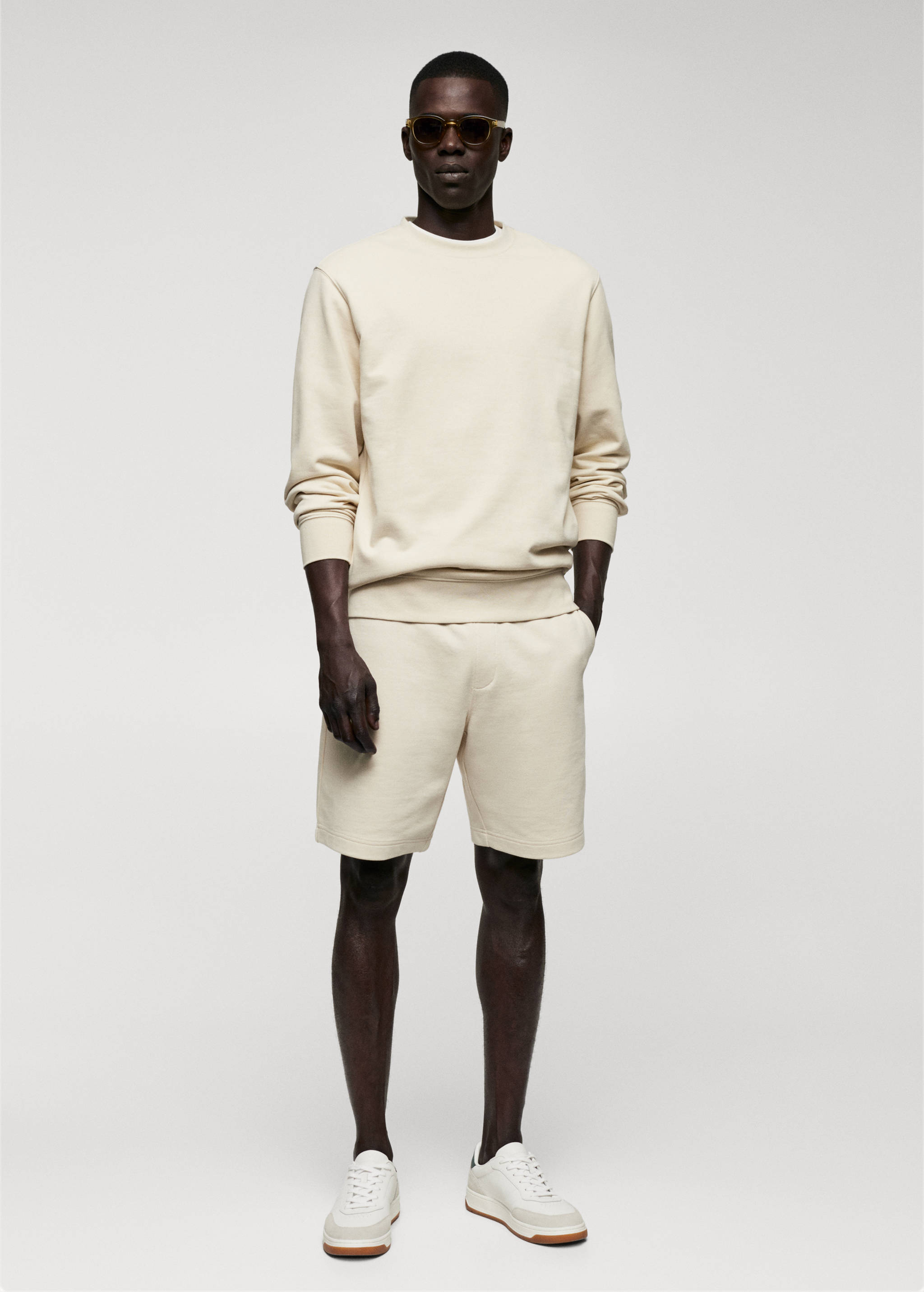 Bermudas jogger algodón - Plano general