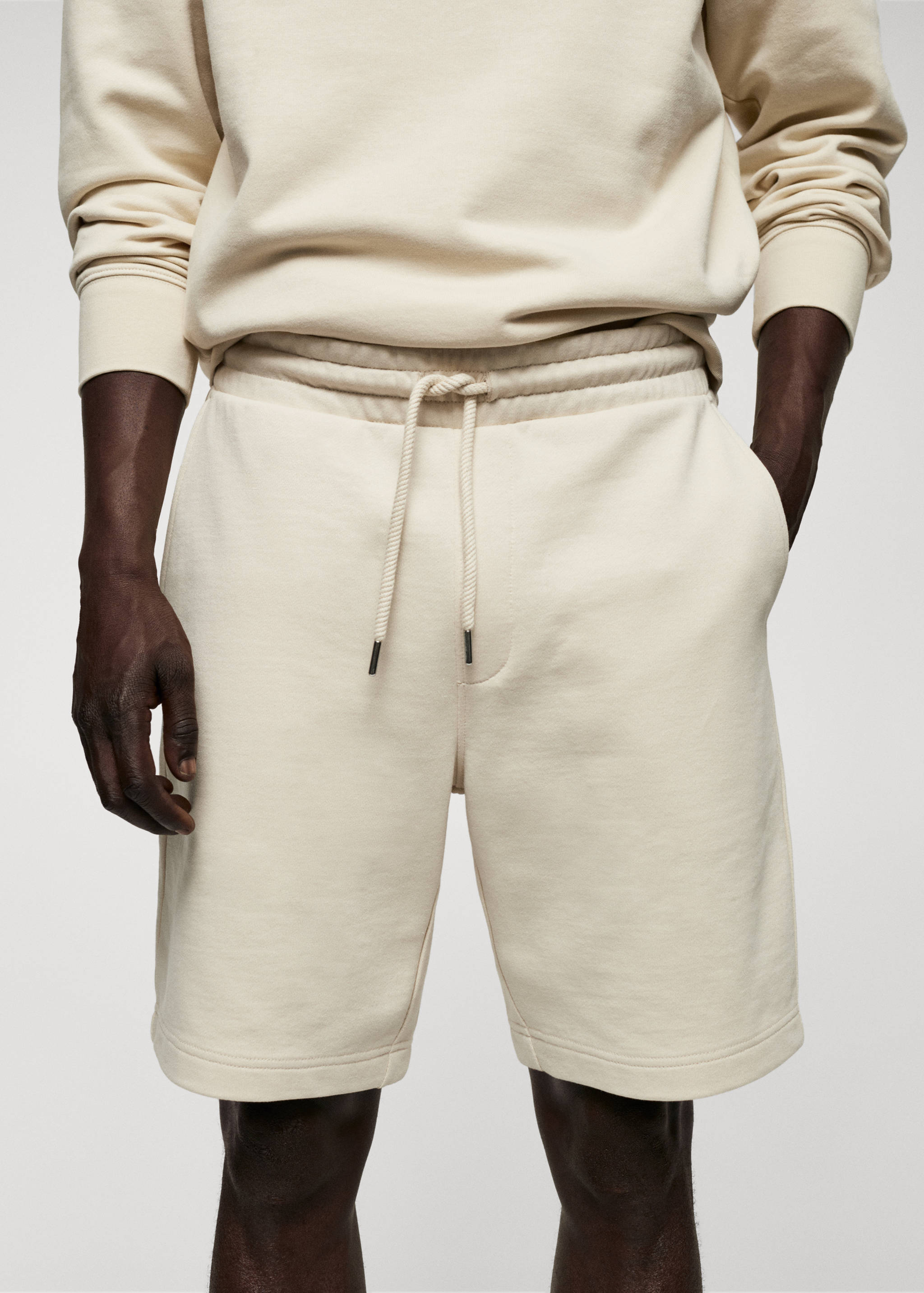 Bermudas jogger algodón - Detalle del artículo 1