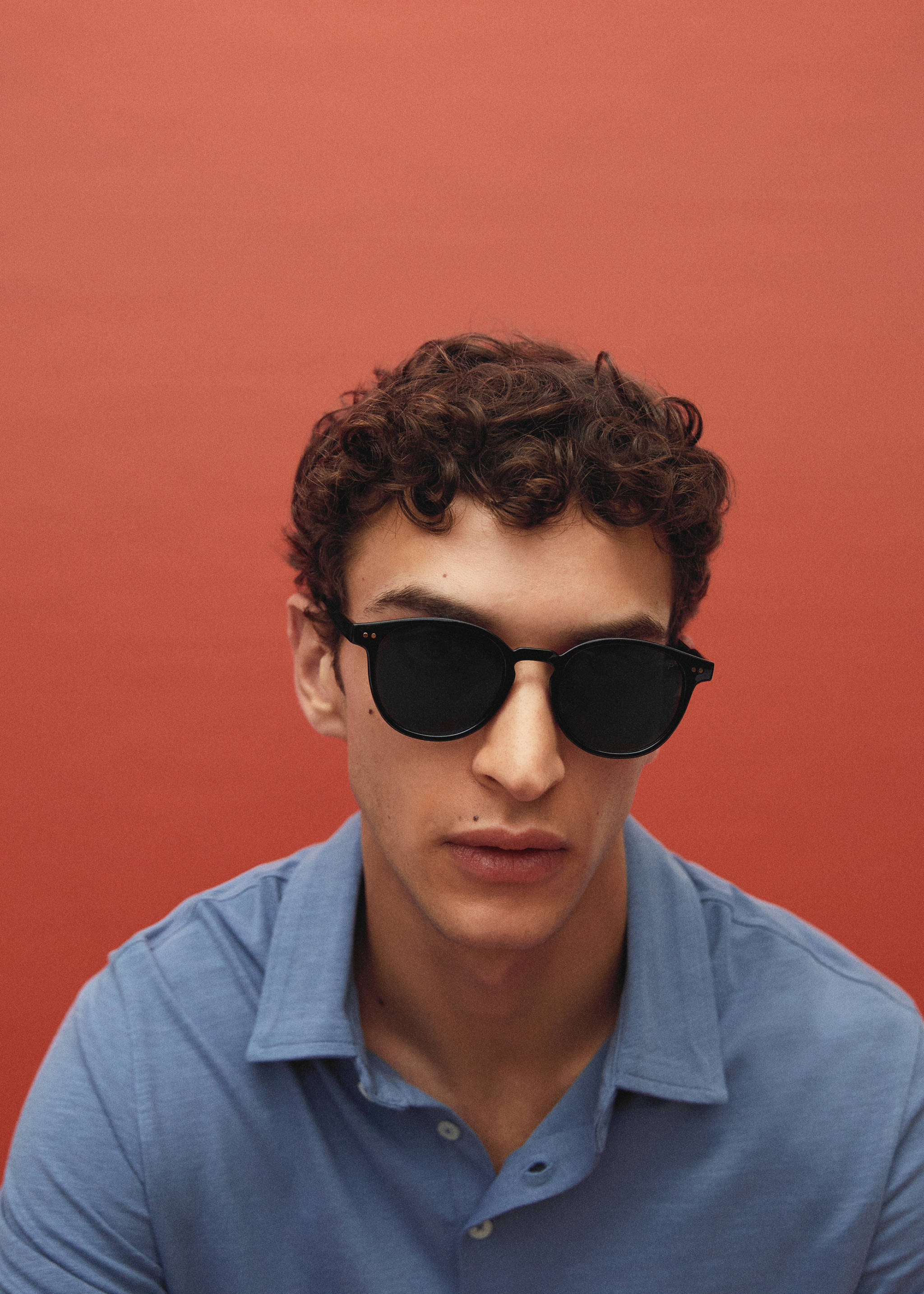 100% cotton basic polo shirt - Details of the article 5