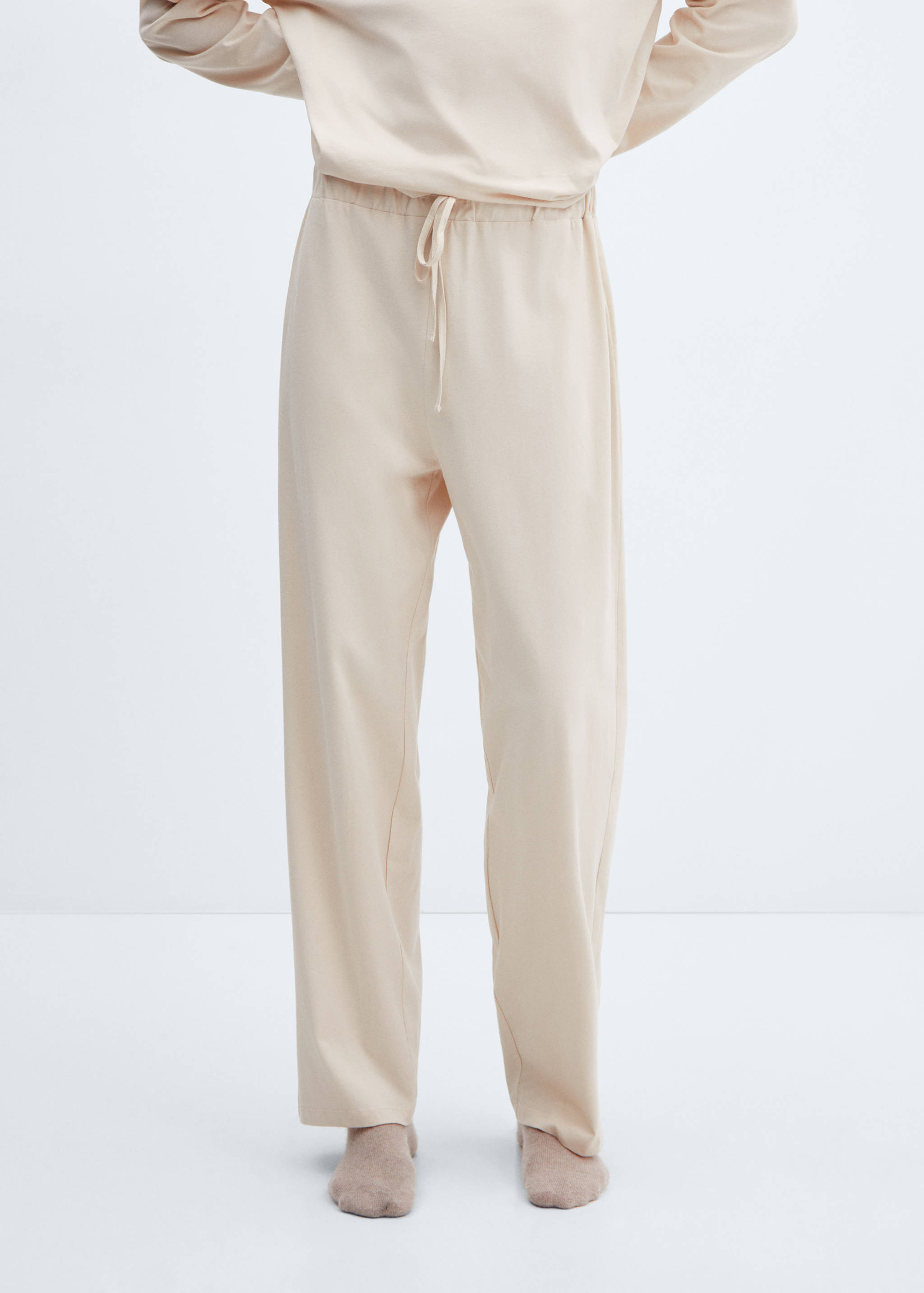 Cotton long pyjamas - Details of the article 6