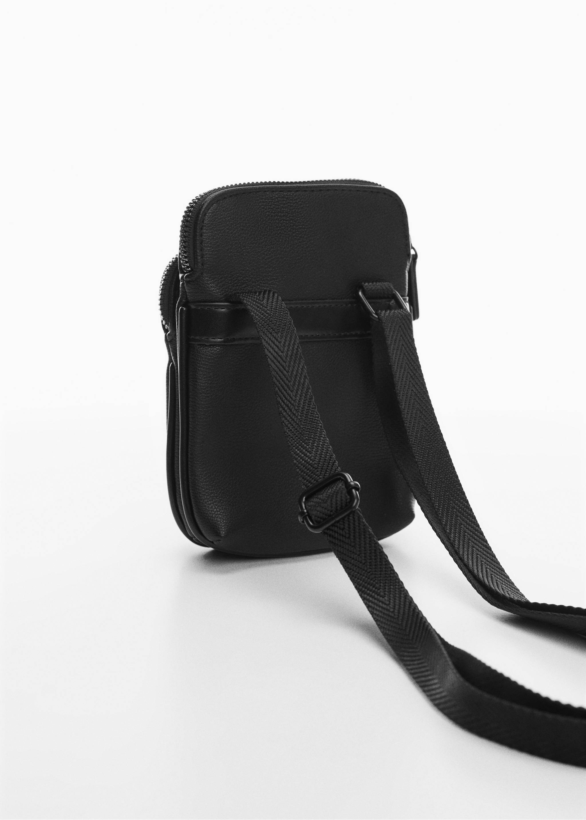 Mini faux-leather shoulder bag - Details of the article 2