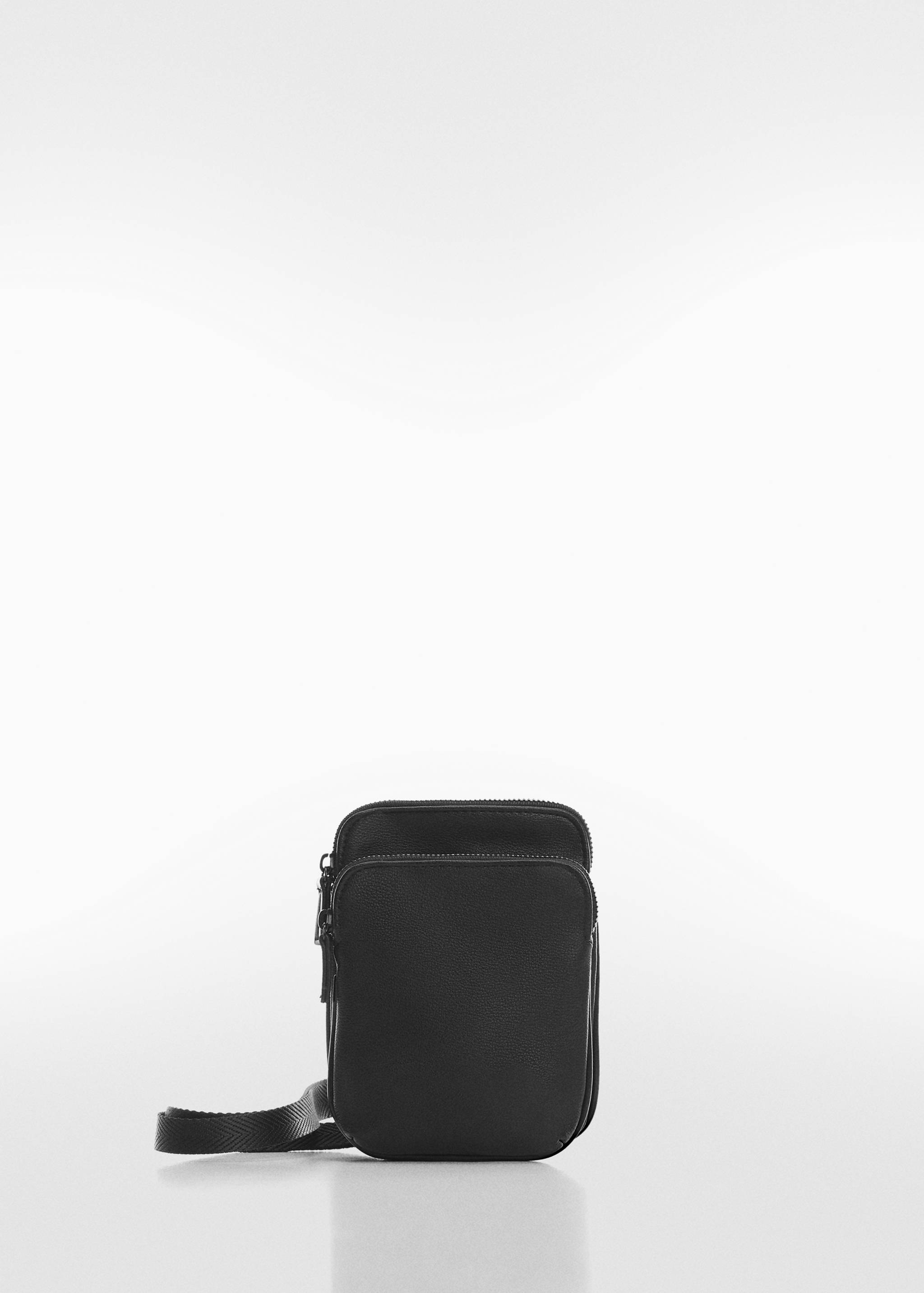 Mini faux-leather shoulder bag - Article without model