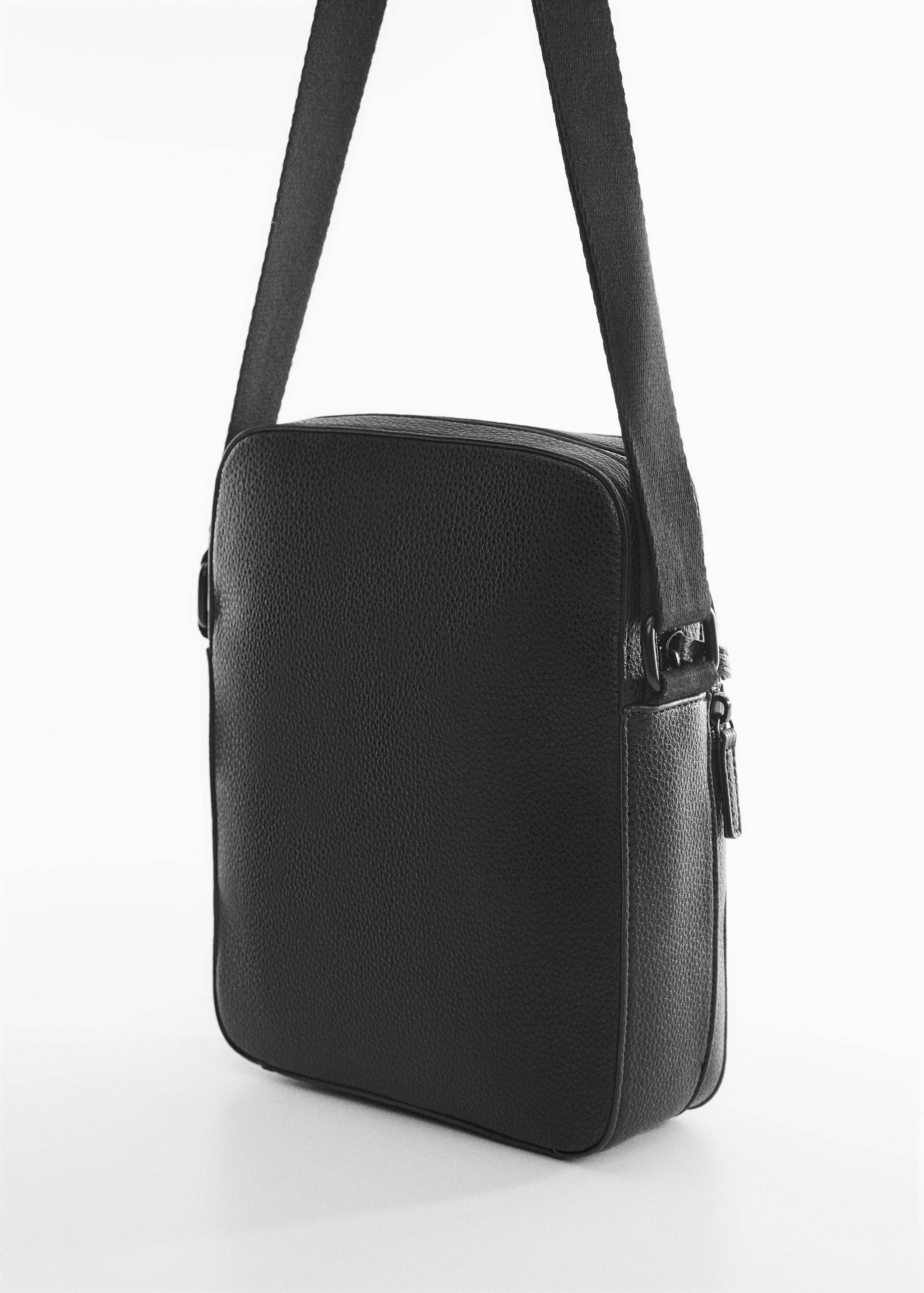 Faux-leather shoulder bag - Details of the article 1