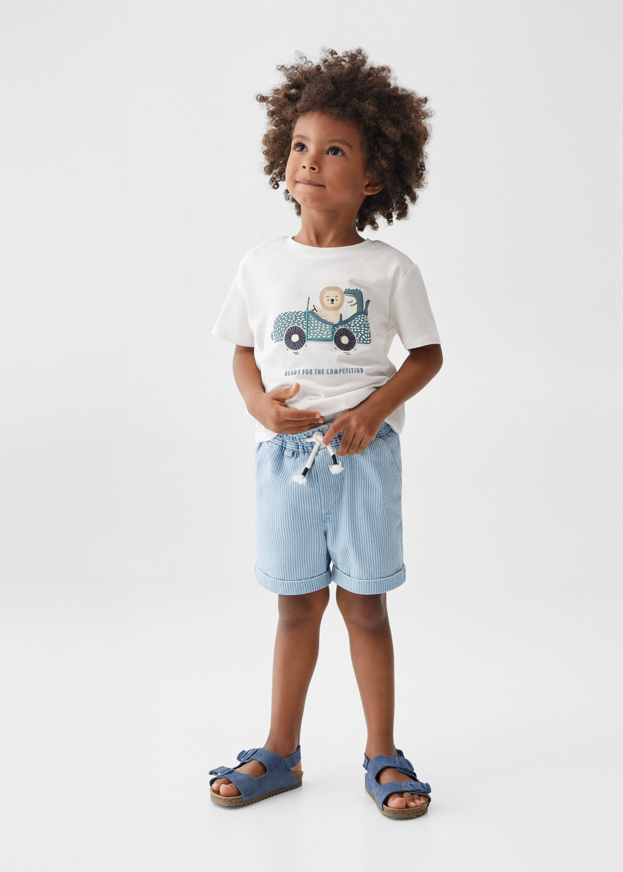 Cotton printed T-shirt - General plane