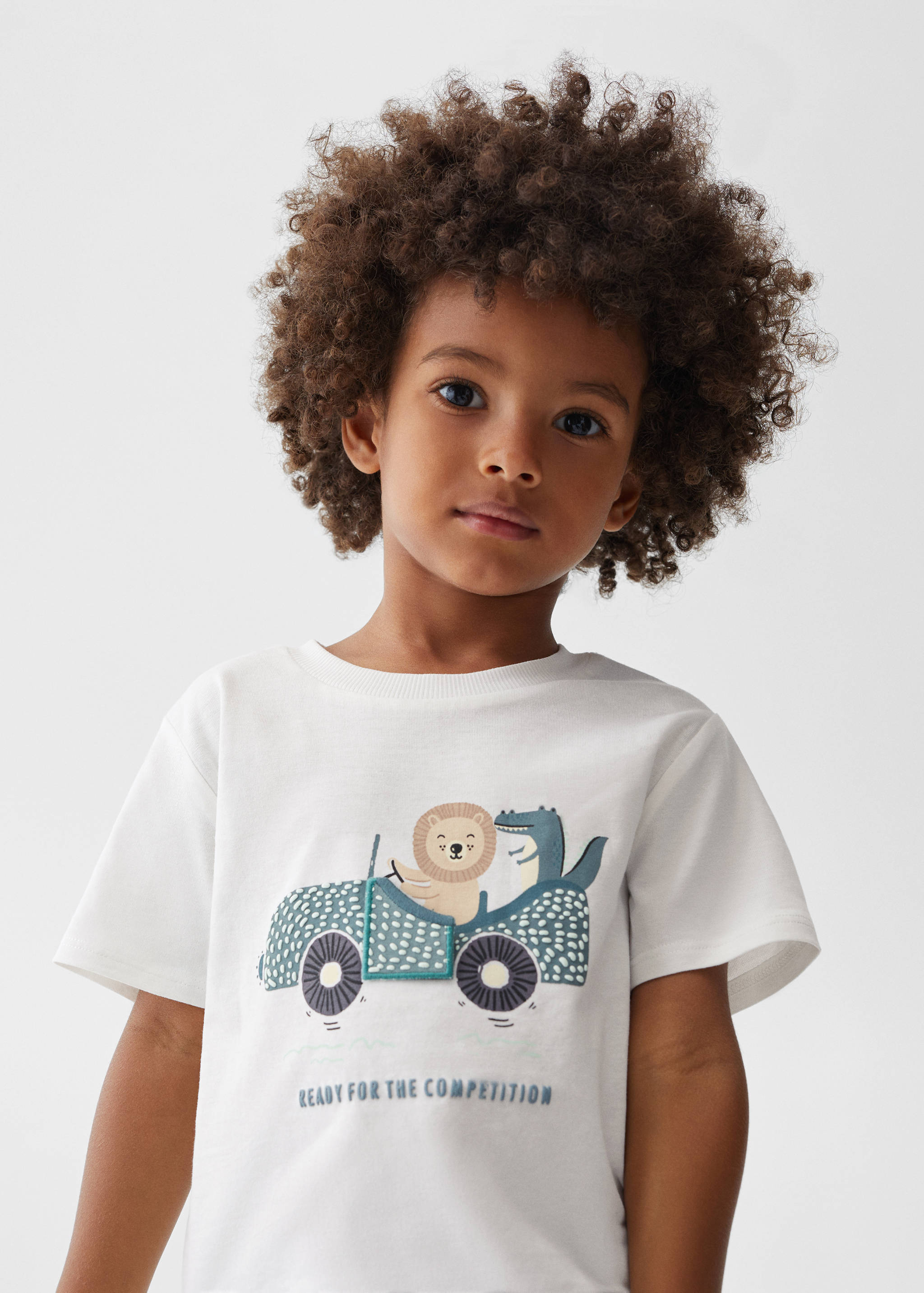 Cotton printed T-shirt - Details of the article 1