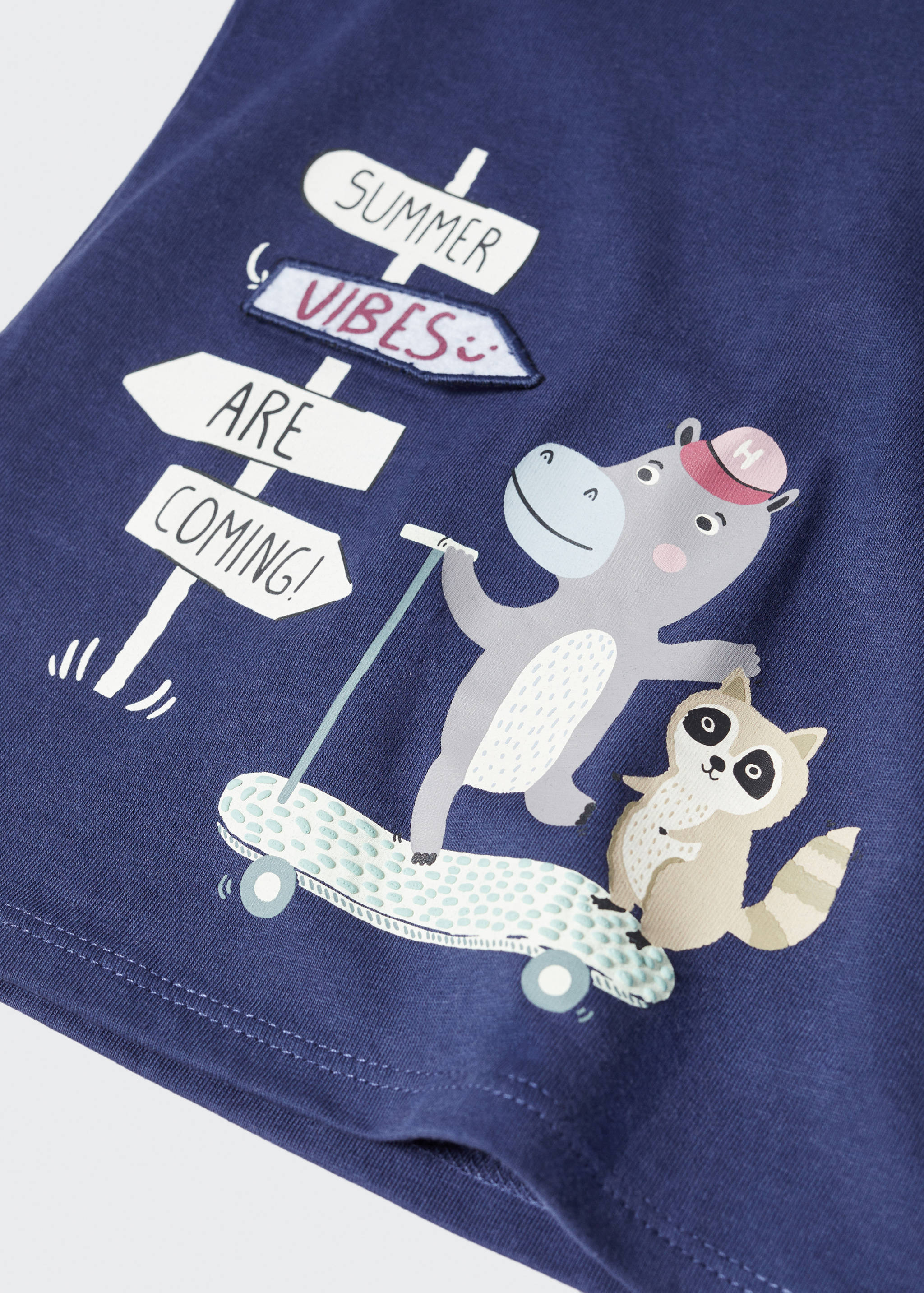 Cotton printed T-shirt - Details of the article 8